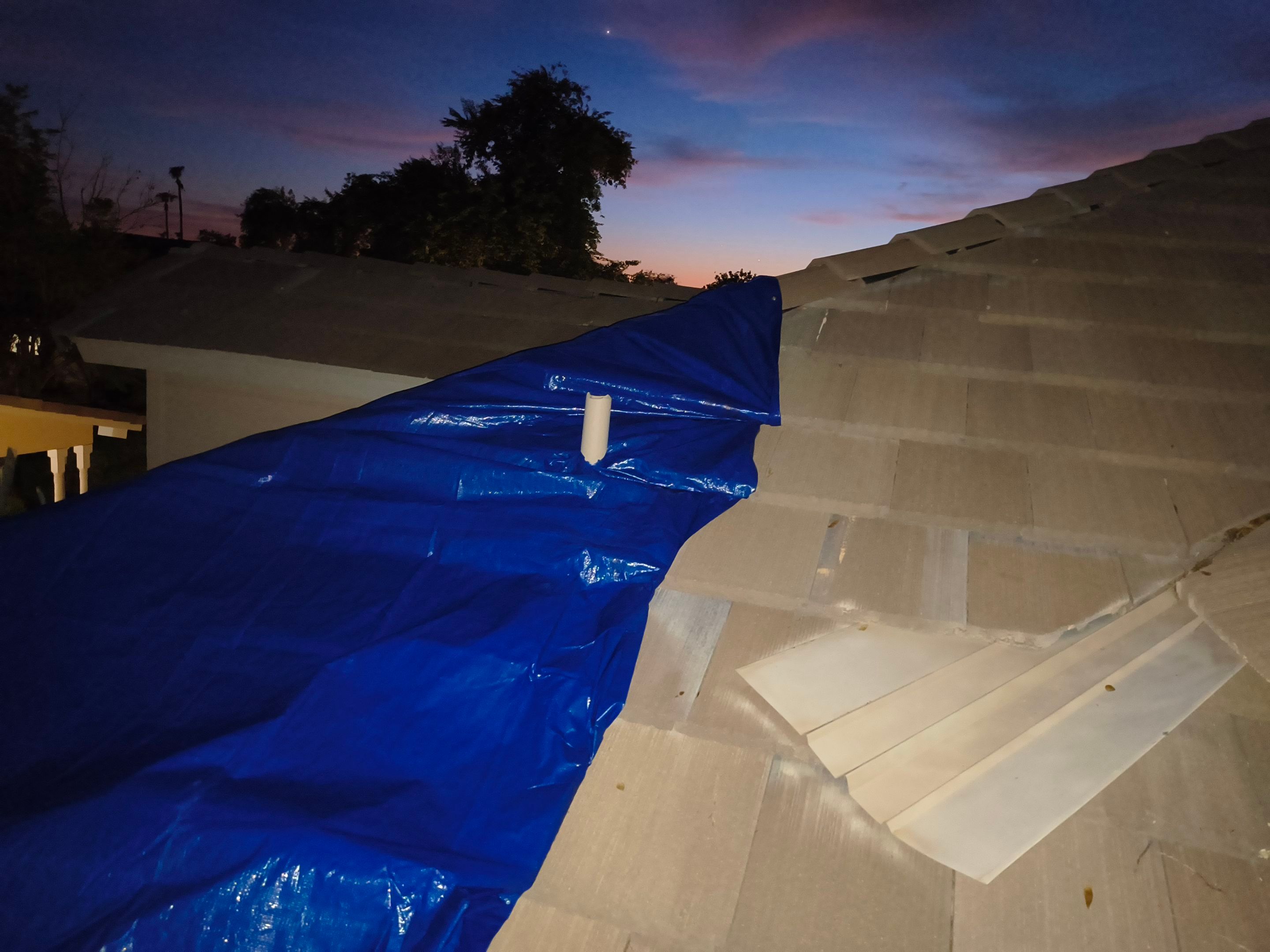 Monsoons storm blew tree down in Mesa, AZ by APM Builders LLC