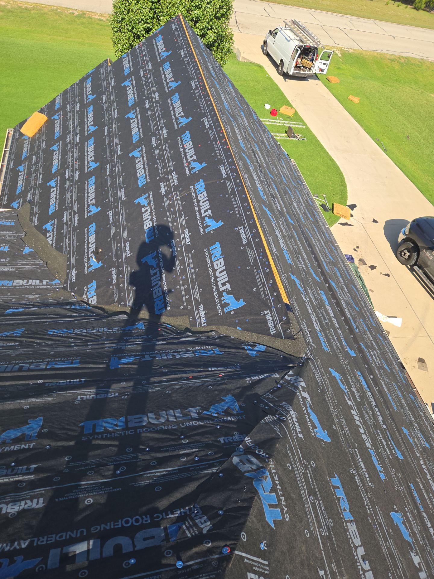 Project in Azle by Lonestar Roofing and Restoration LLC.