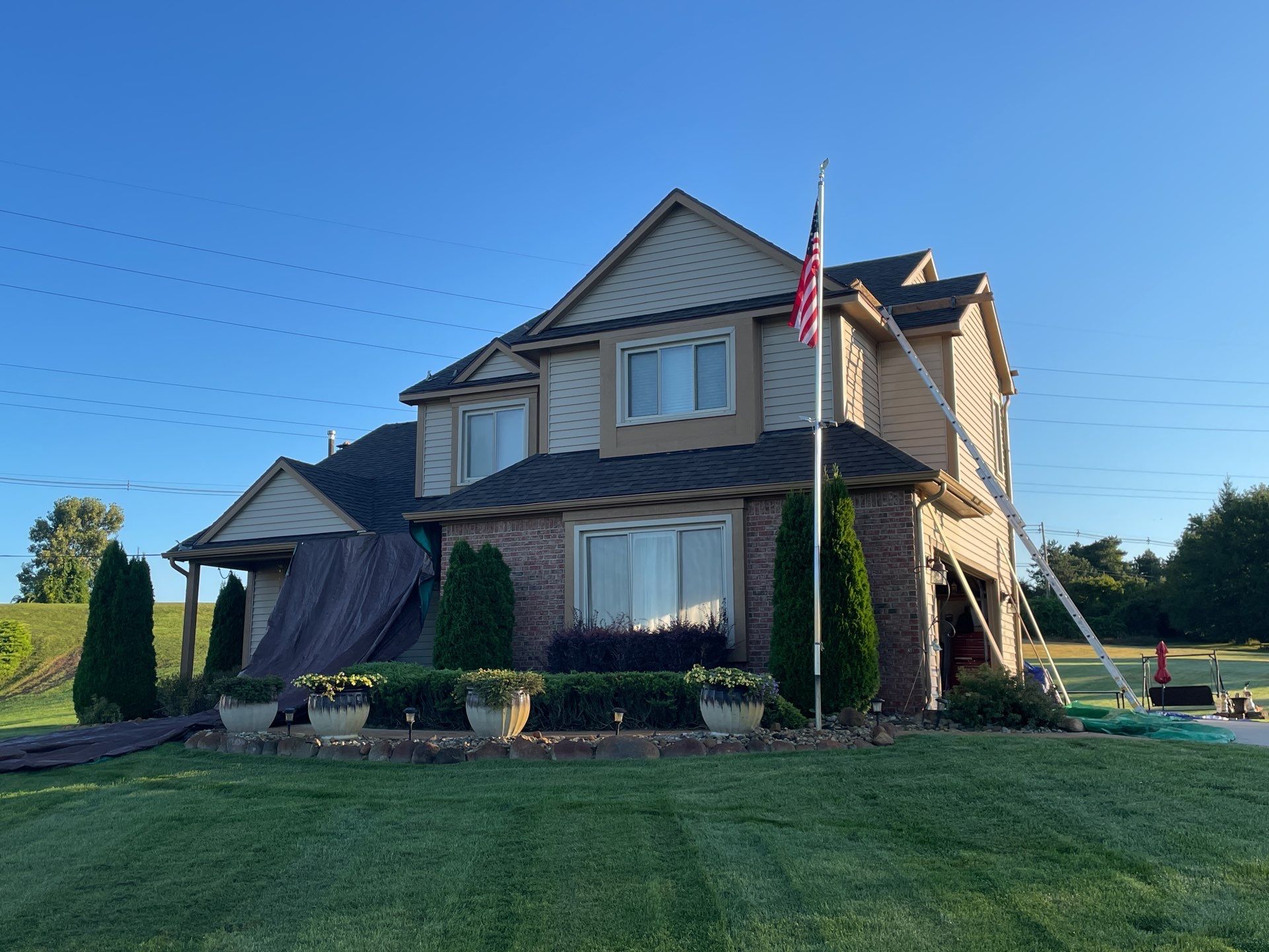 Roof Replacement using CertainTeed Landmark by 180 Contractors