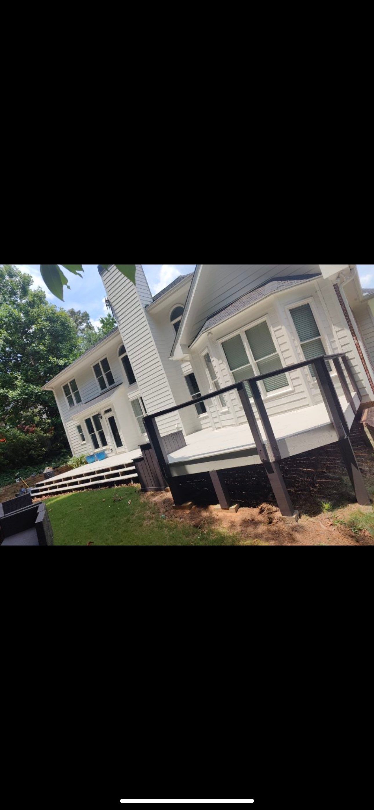 Multi-Level Deck and Residential Exterior Painting in Kennesaw by Swift Home Renovations