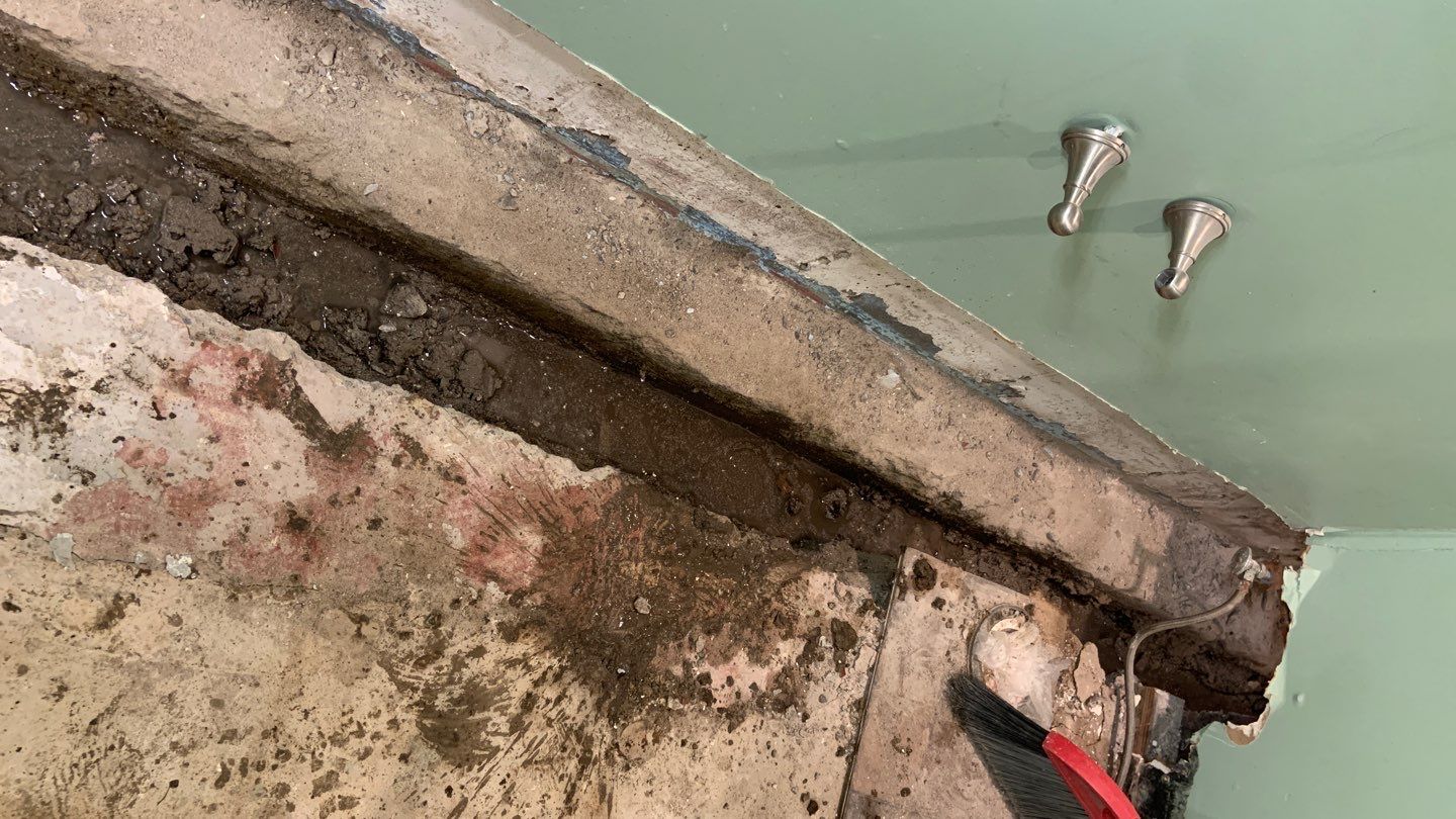 Solving a One-Wall Water Issue in St. Paul by Waterproofing Northeast