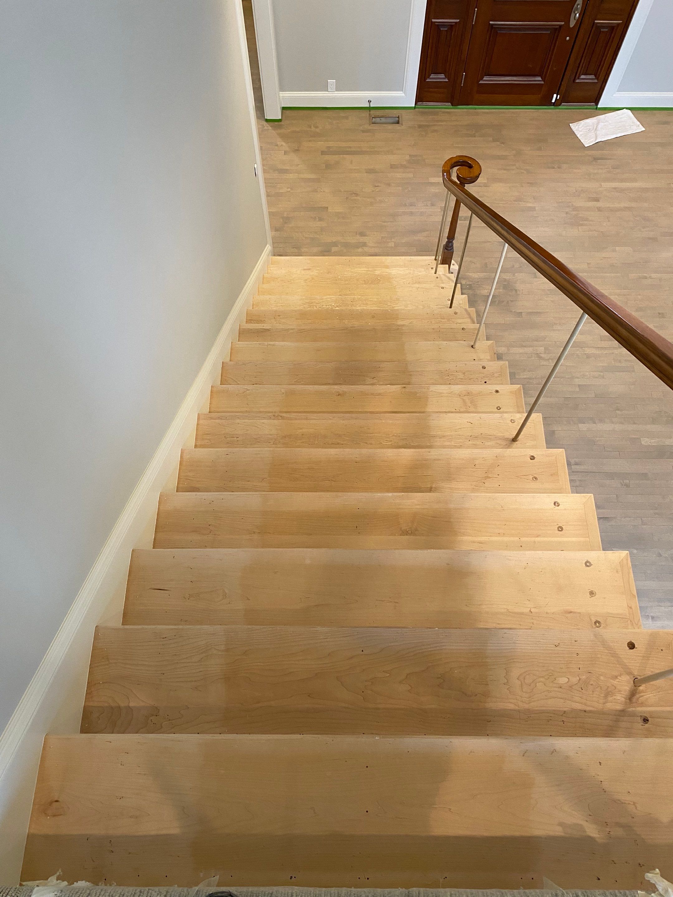 This refinish is UNRECOGNIZABLE! by RTBaldwin Hardwood Floors