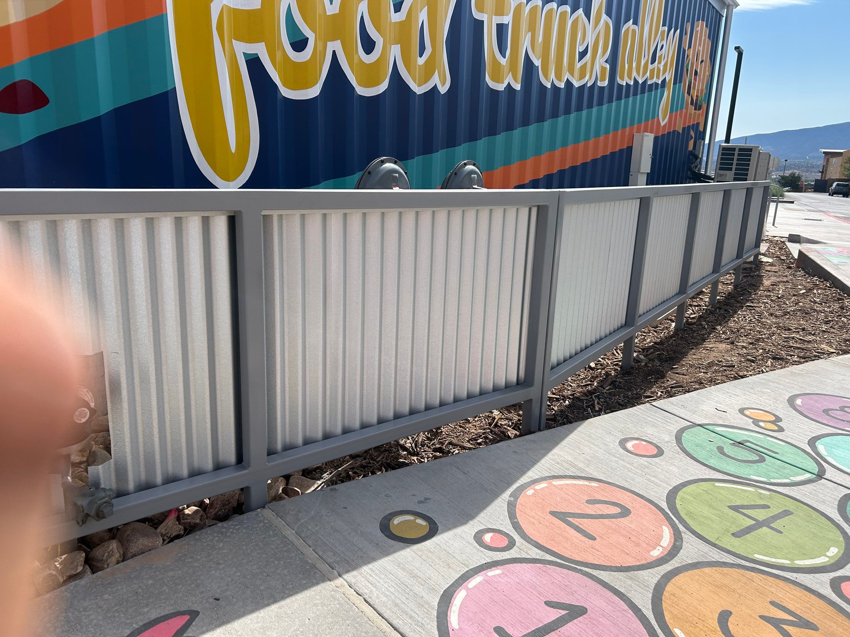 Light Commercial using 8' DM Classic by Valley Fence Company