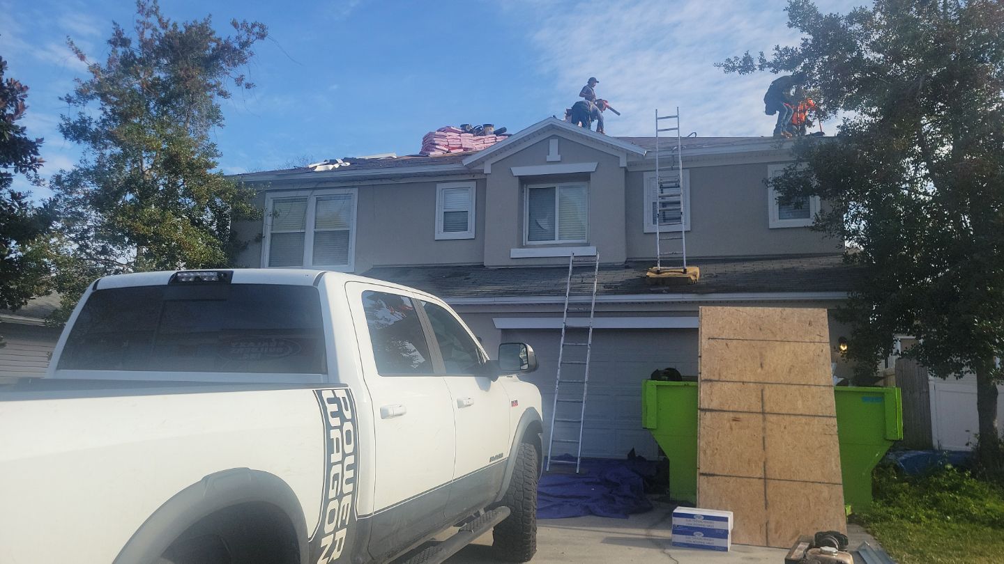 Residential Roofing Installation using Owens Corning TruDefinition Duration Shingles by Galaxy Builders, Inc.
