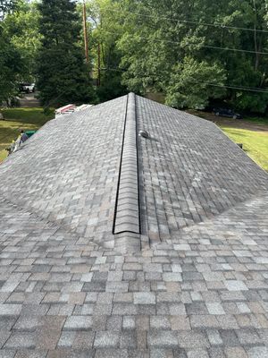 Roof Replacement using Owens Corning Williamsburg Grey