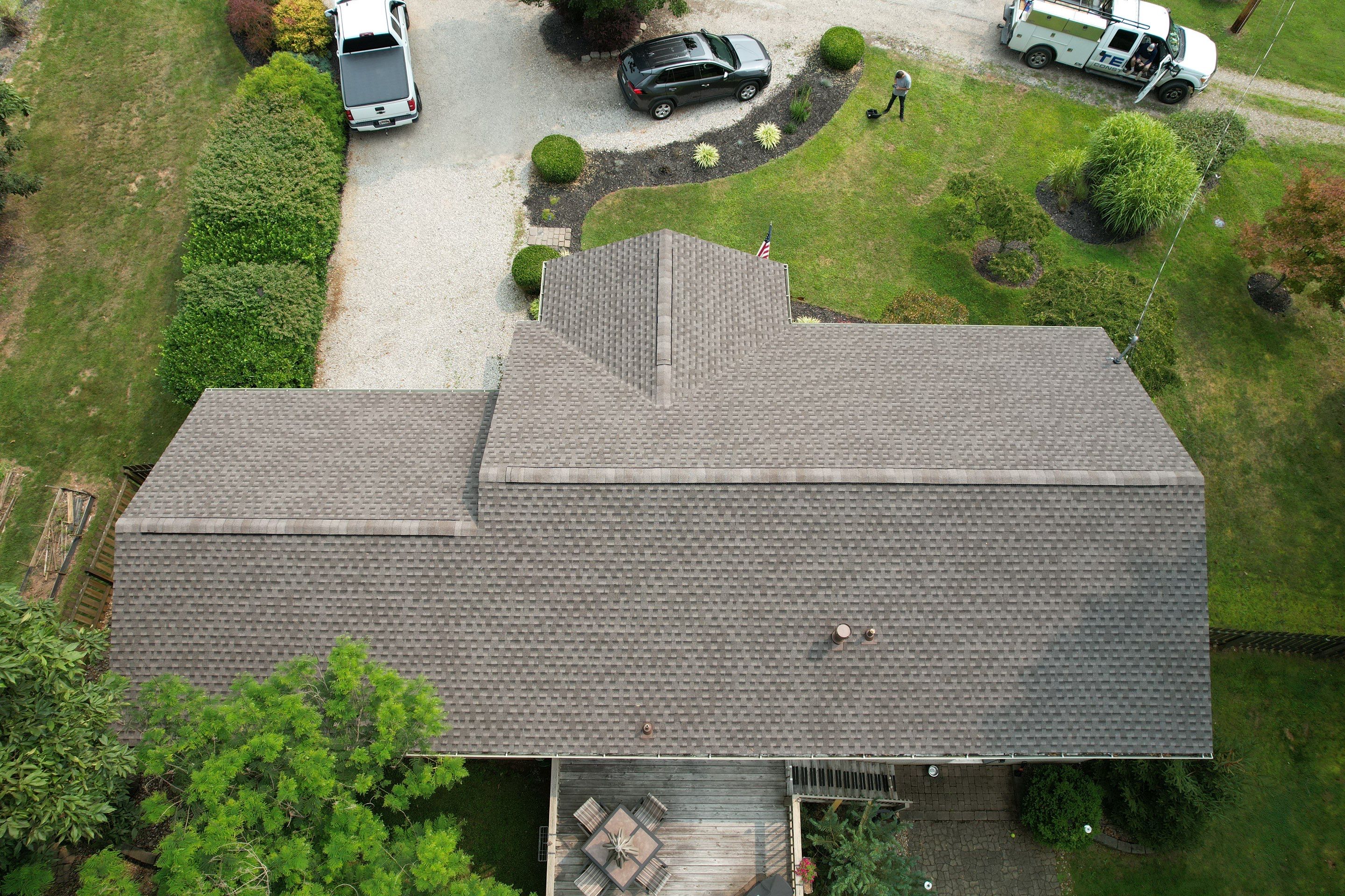 Residential Roofing Installation using GAF Timberline HDZ by Rainstoppers Roofing
