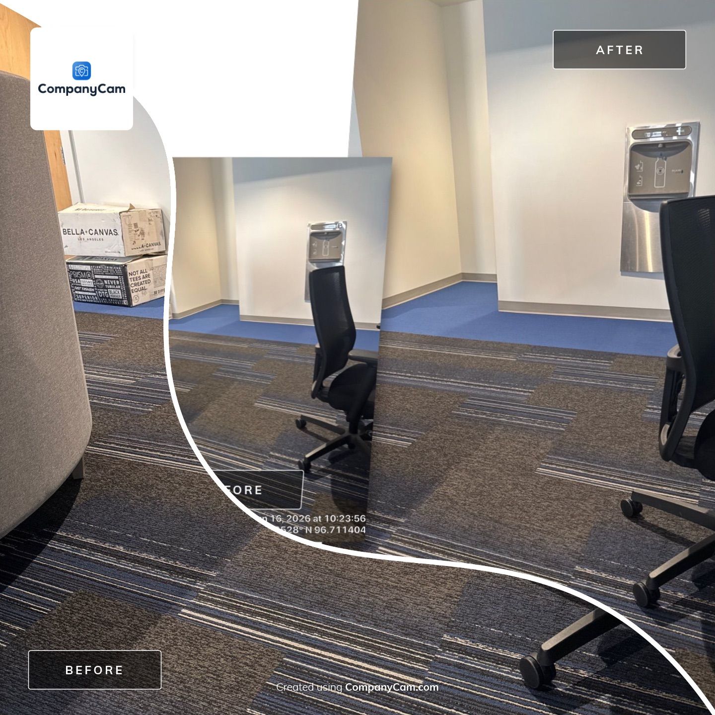 Modern Commercial Office Interior Remodel in Lincoln by CompanyCam Sales Demo