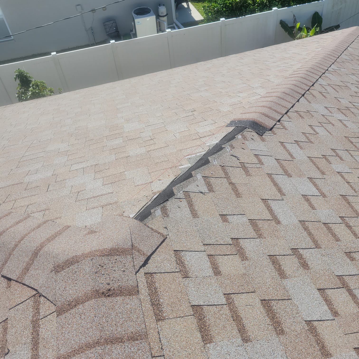 Residential Roofing Repair in Cape Coral using Owens Corning Duration Shingles by Four Peaks Roofing