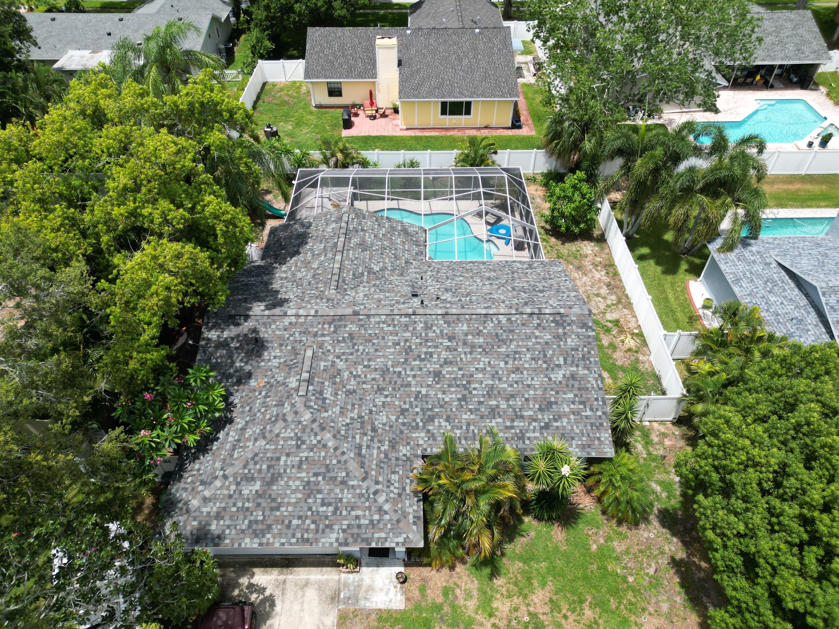 Roof Replacement in Palm Harbor, FL. by Steadfast Roofing 