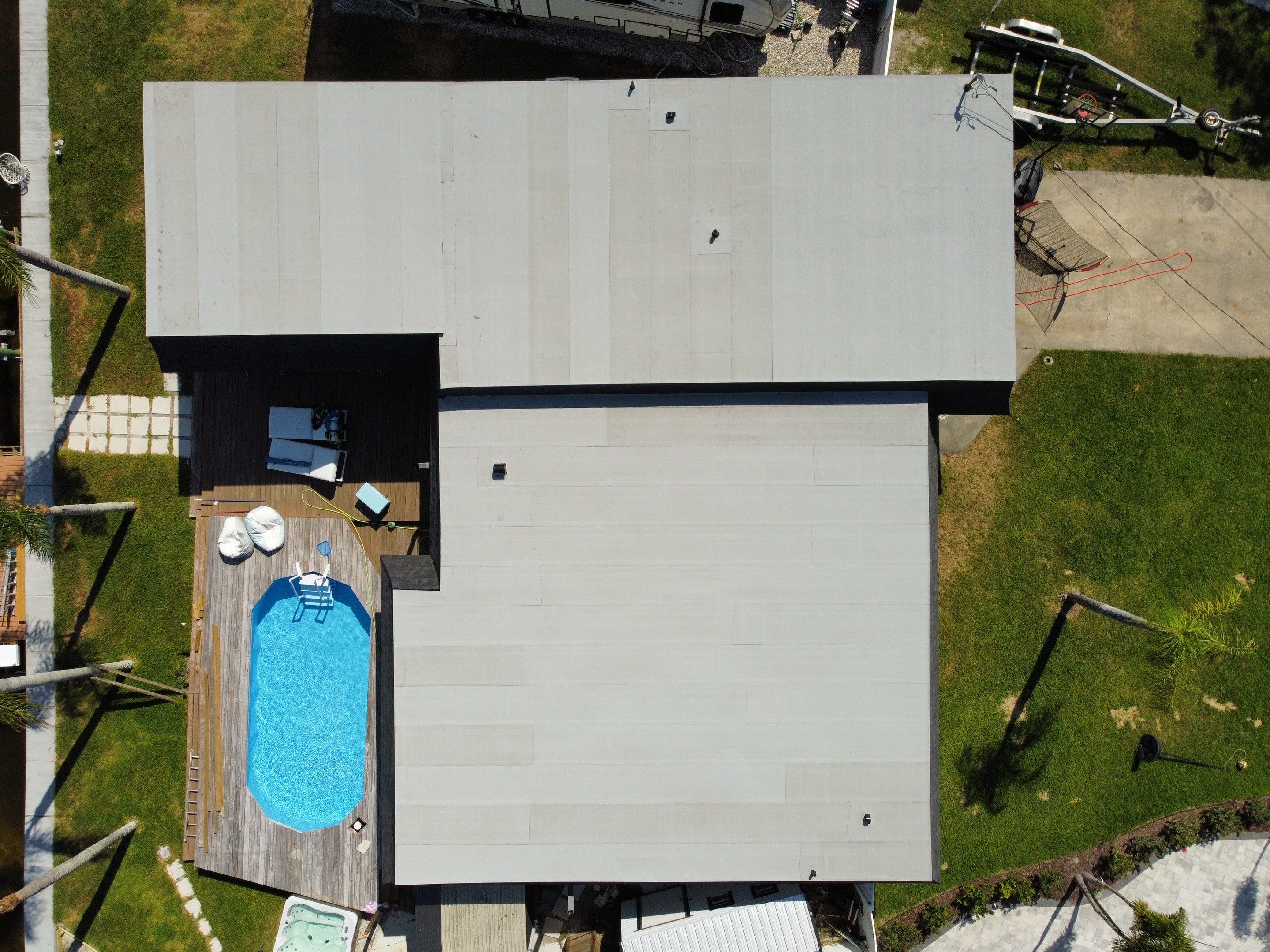 Roof Replacement in Palm Harbor, FL. by Steadfast Roofing