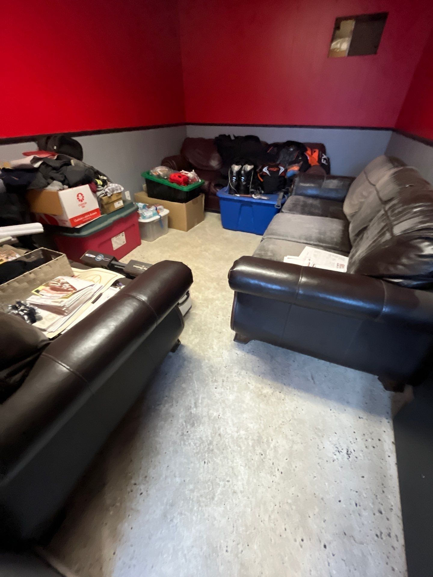 Durable Epoxy Flake Floor Coating for Commercial Workshop by Select Painting, Coatings & Garage Cabinets