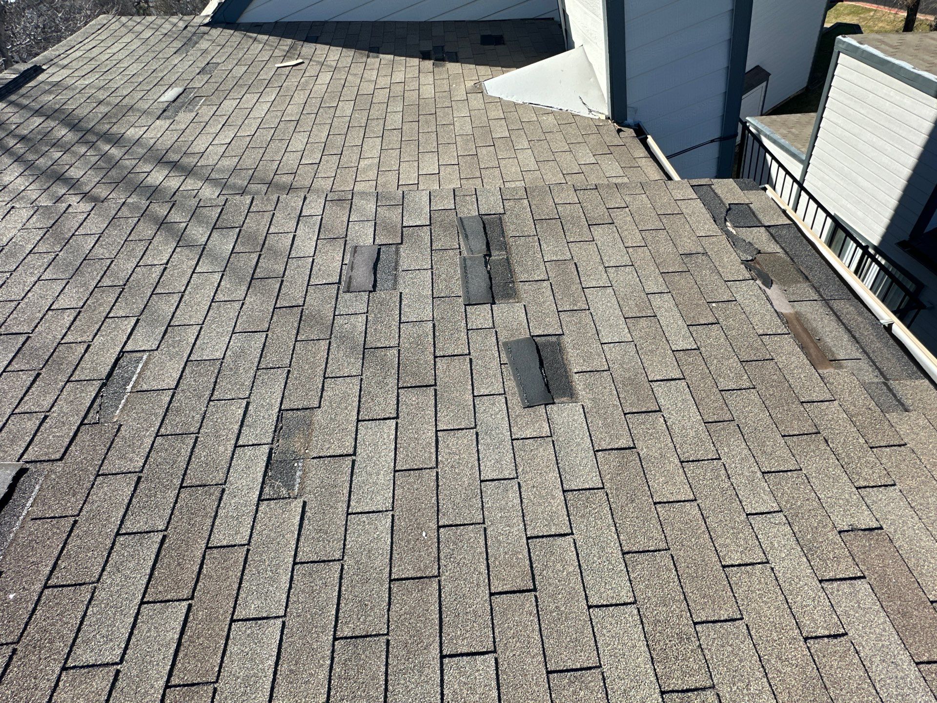 Apartment Roofing Repairs using Certainteed xt25 by Becker Roofing and Exteriors