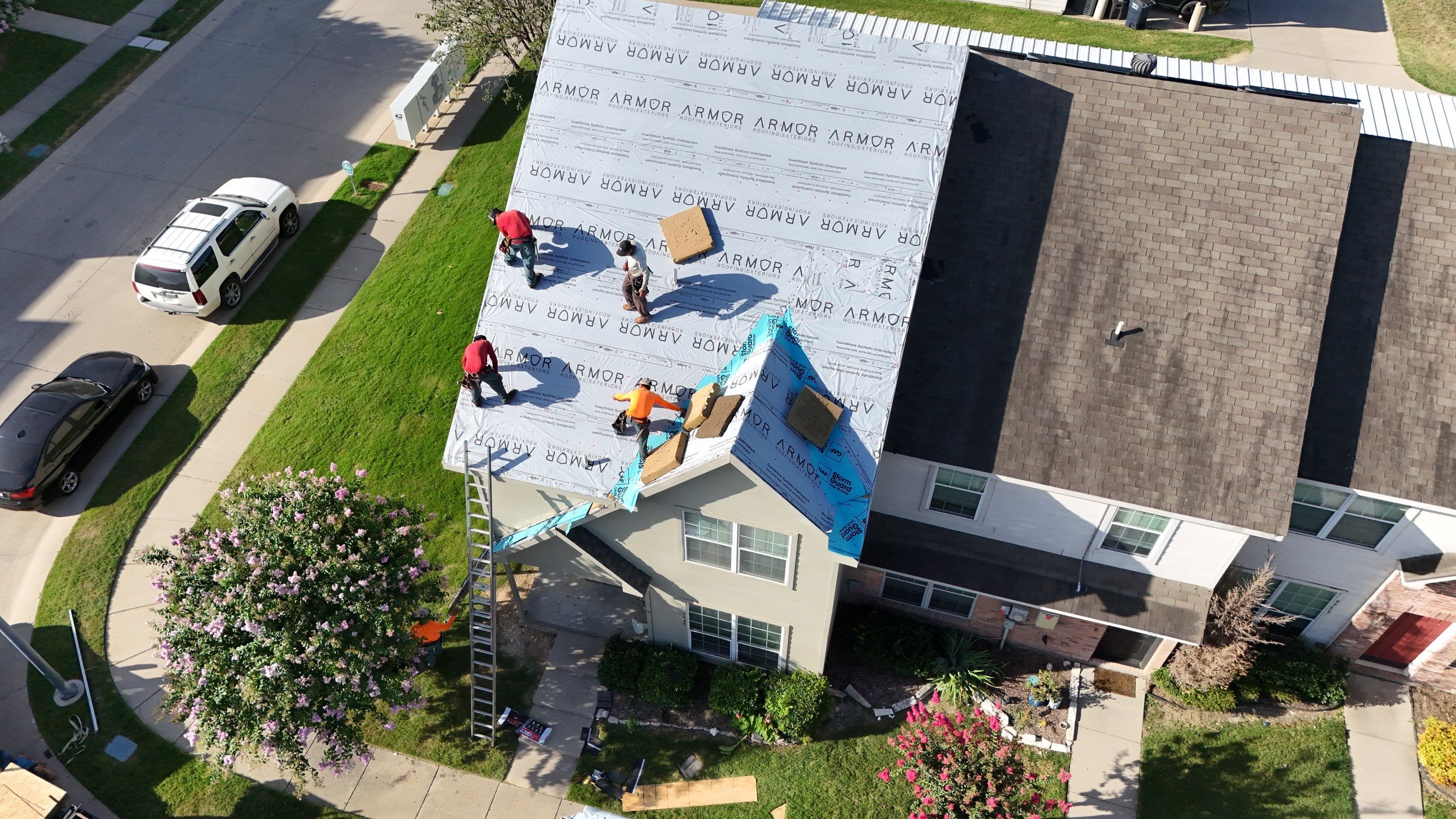 Architectural Shingle Roof Replacement and Deck Repair in Fort Worth by Armor Roofing | Exteriors