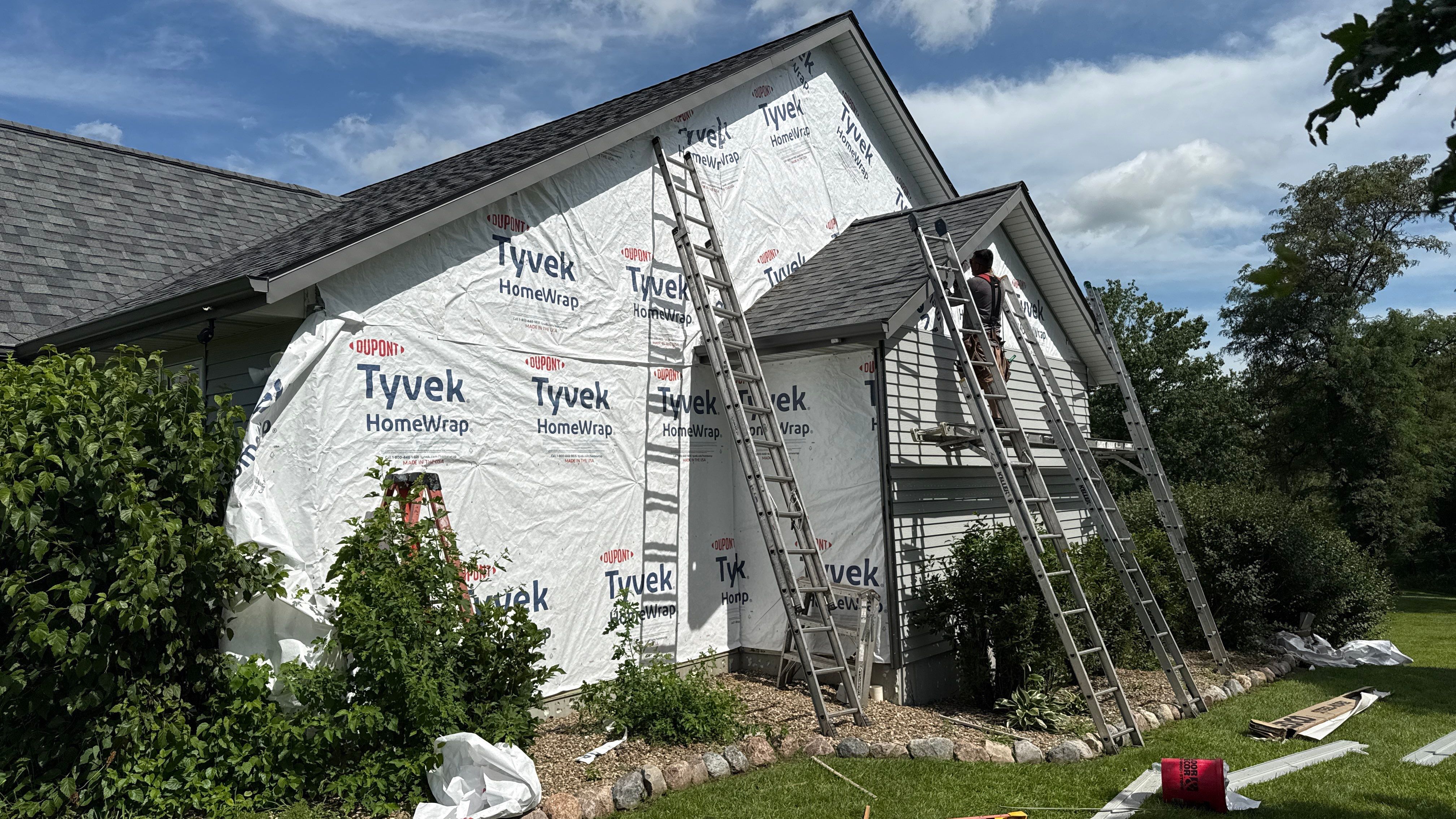Siding and window replacement by United Windows and Siding LLC