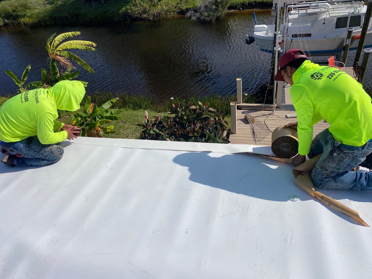 Residential Brava Spanish Tile Install in North Port, Florida by International Roofing