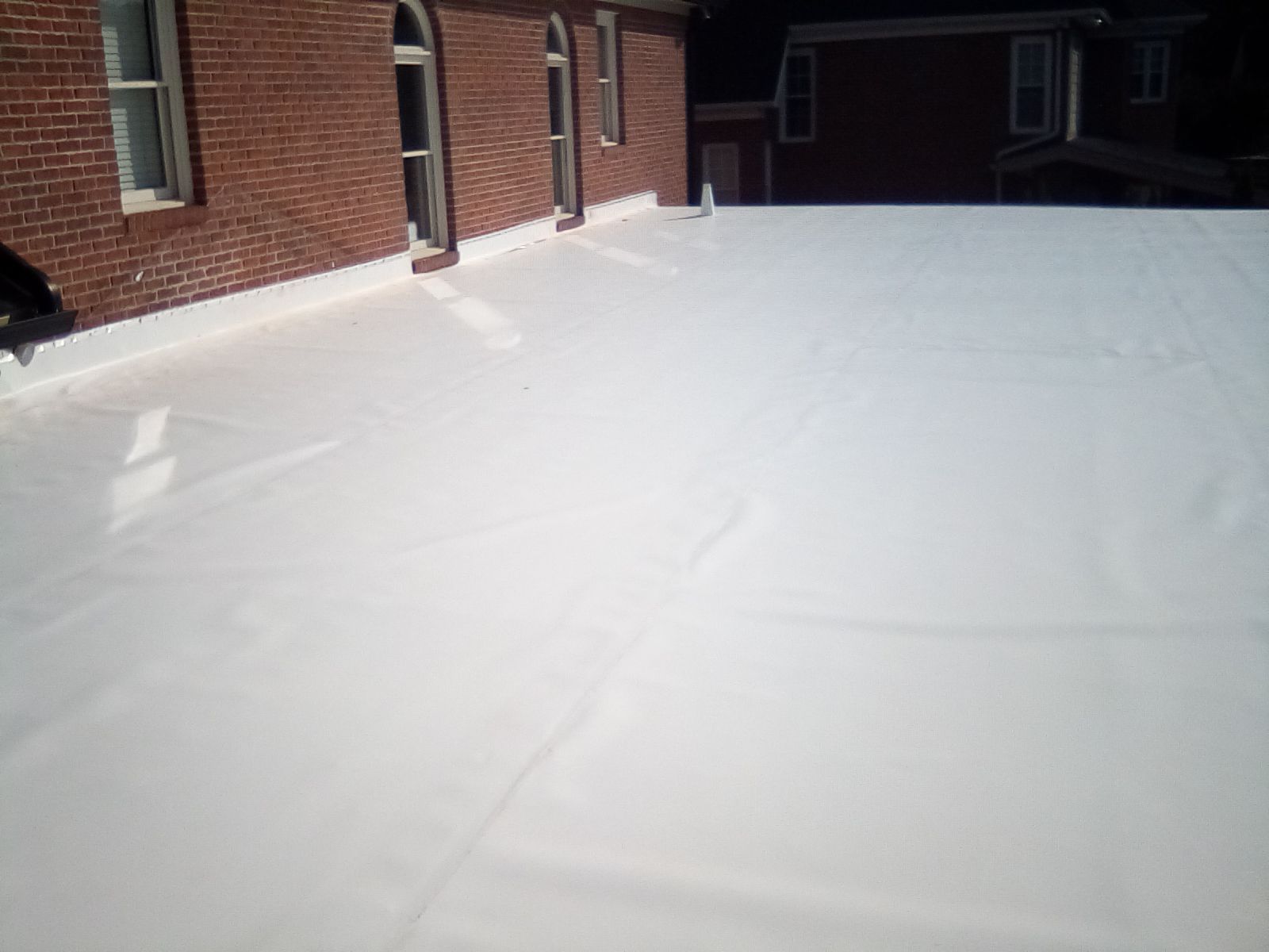 Commercial Roofing Installation using TPO Roofing by Kentucky Commercial Roofing