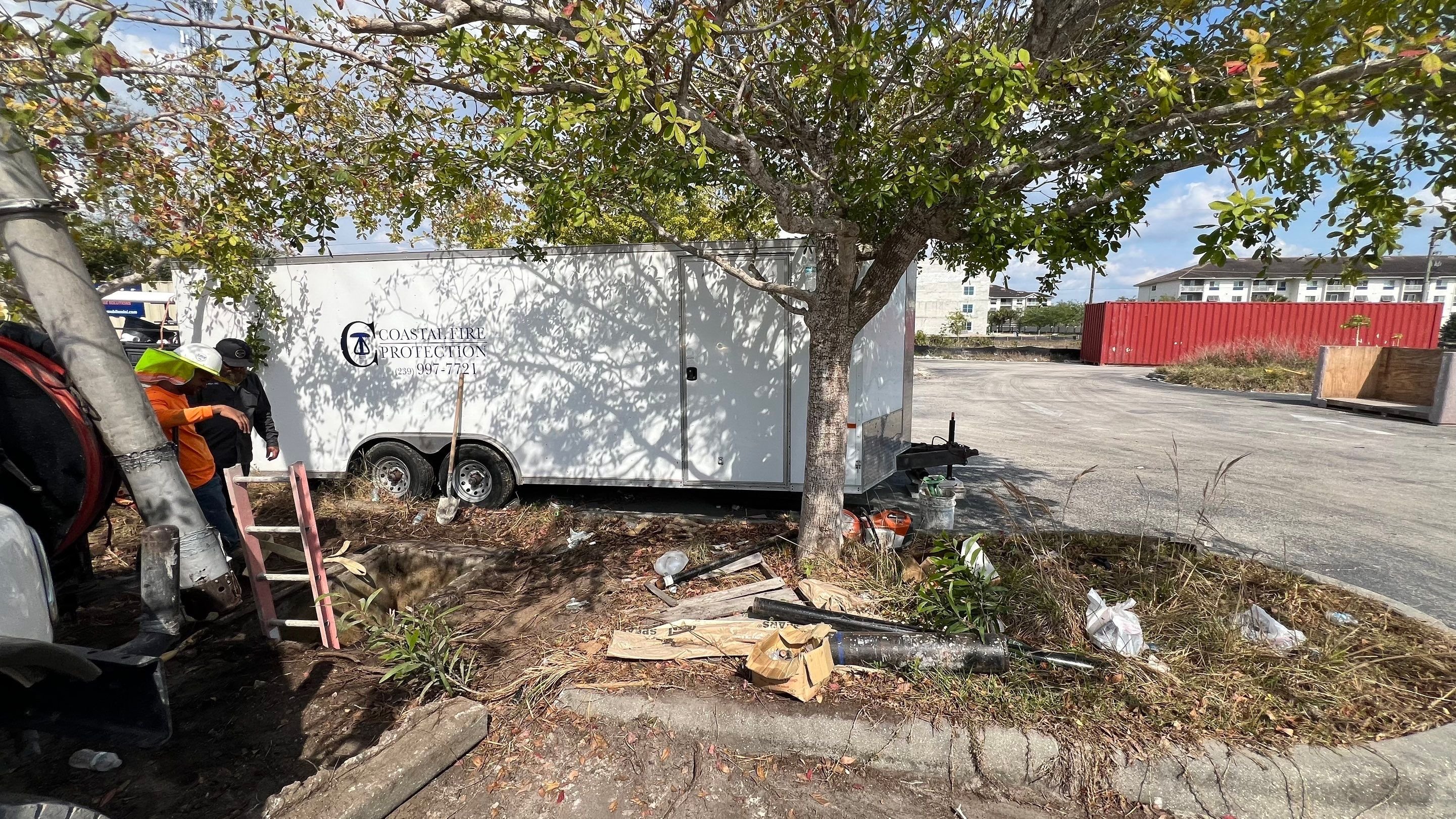 Redevelopment Project Stormwater System Cleaning by Don Mar, Inc. Storm Water Solutions