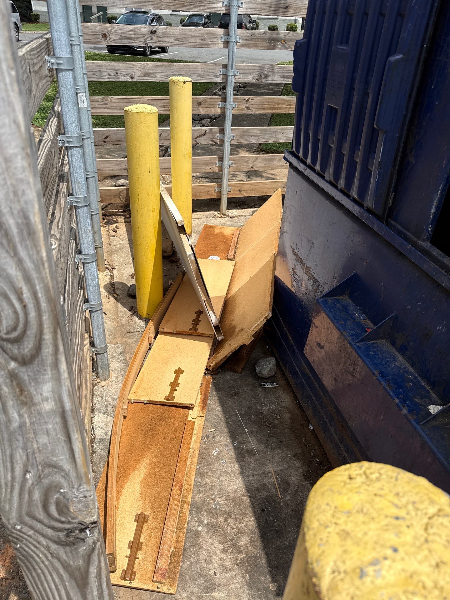 Monthly Apartment Clean Up by Badger Hauling