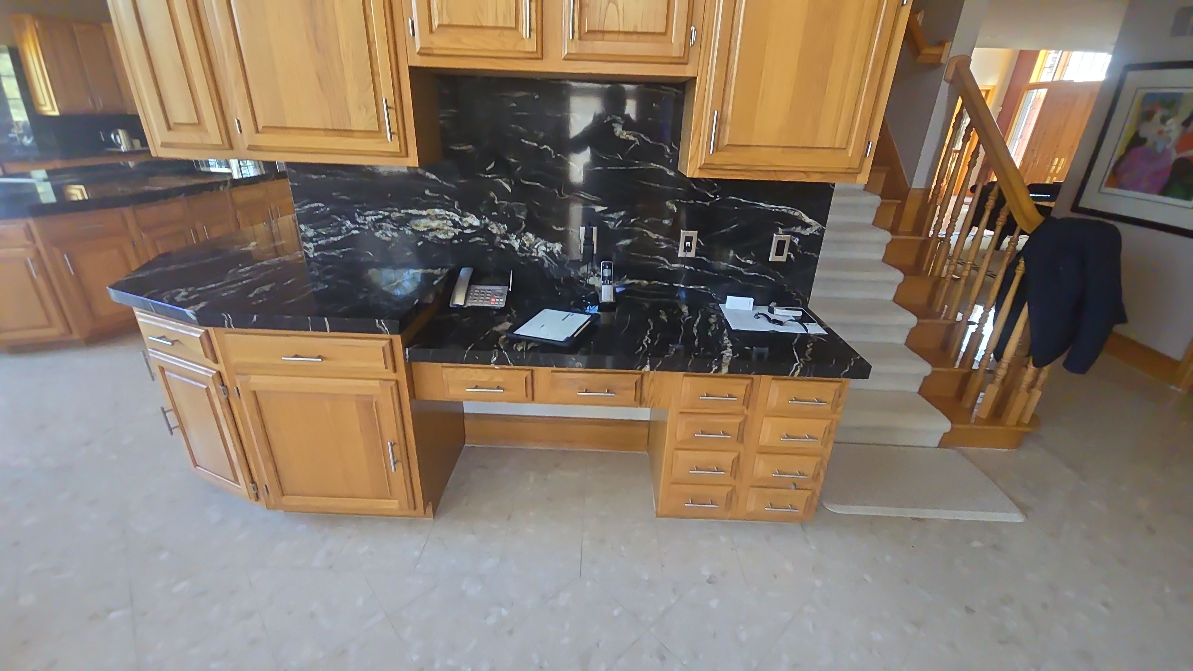 Complete Cabinet Refinishing in Bloomfield Hills by Top Shelf Painter