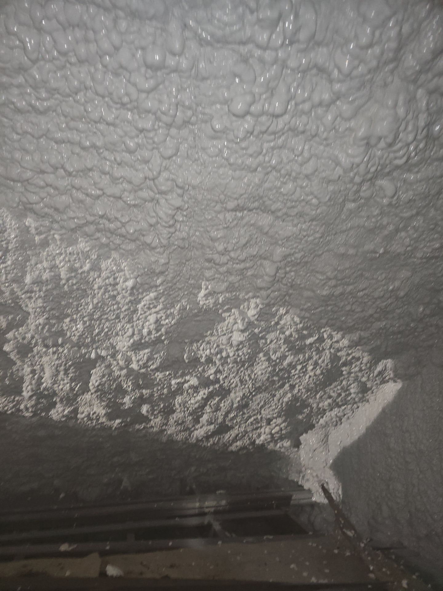 Attic Insulation using open cell spray foam by NYS Foam & Energy