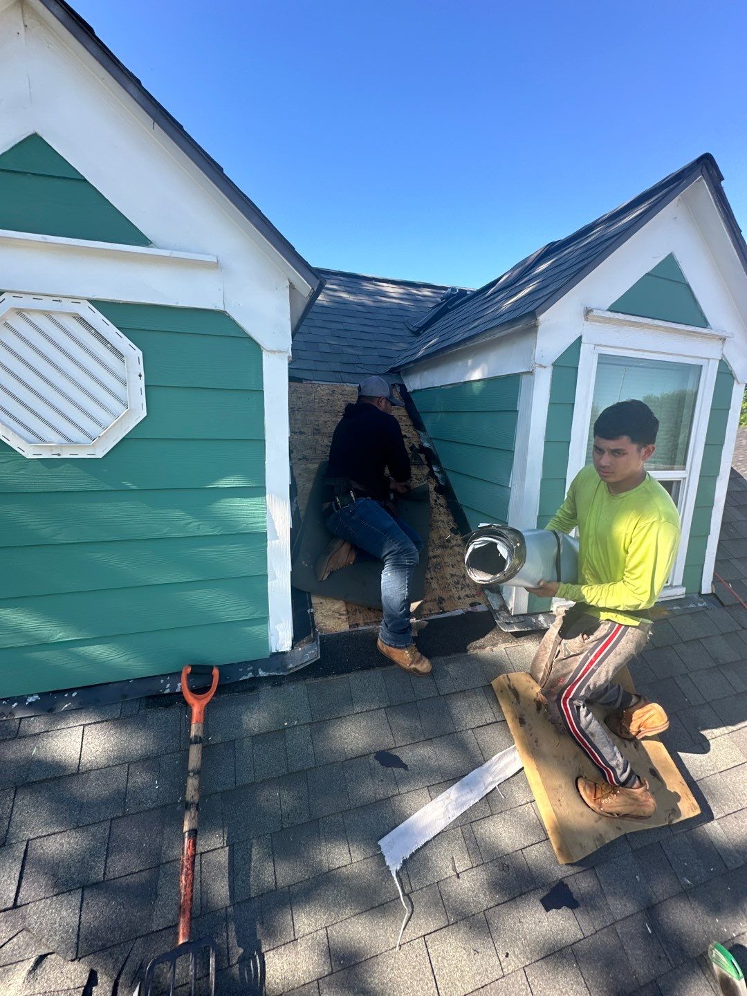Residential Roofing Repair using Owen's Corning Duration (Lifetime) Shingles by Roof Repair Services LLC