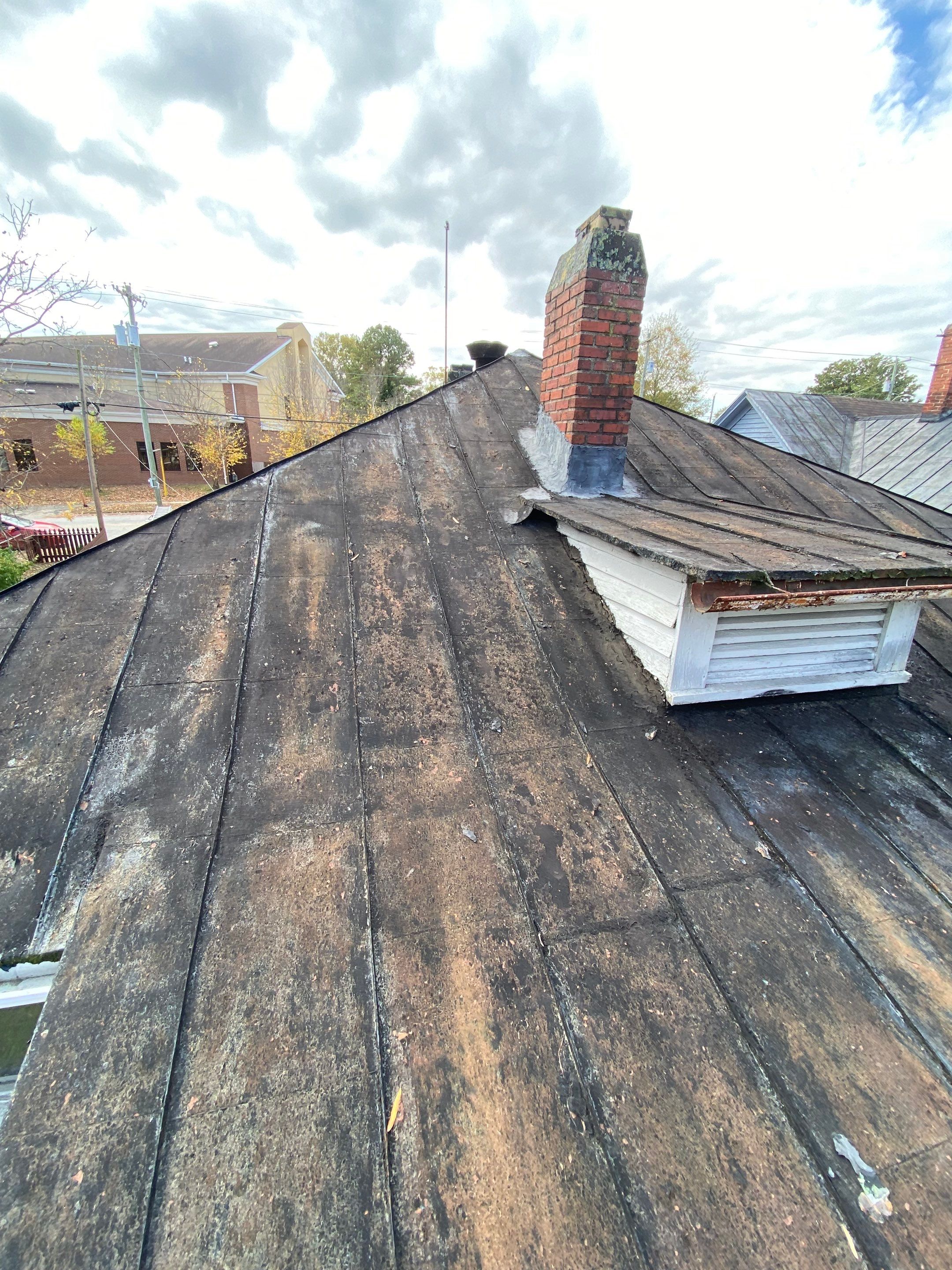 Metal Roof replaced, damaged by Hail by Just Brilliant Restoration JBR