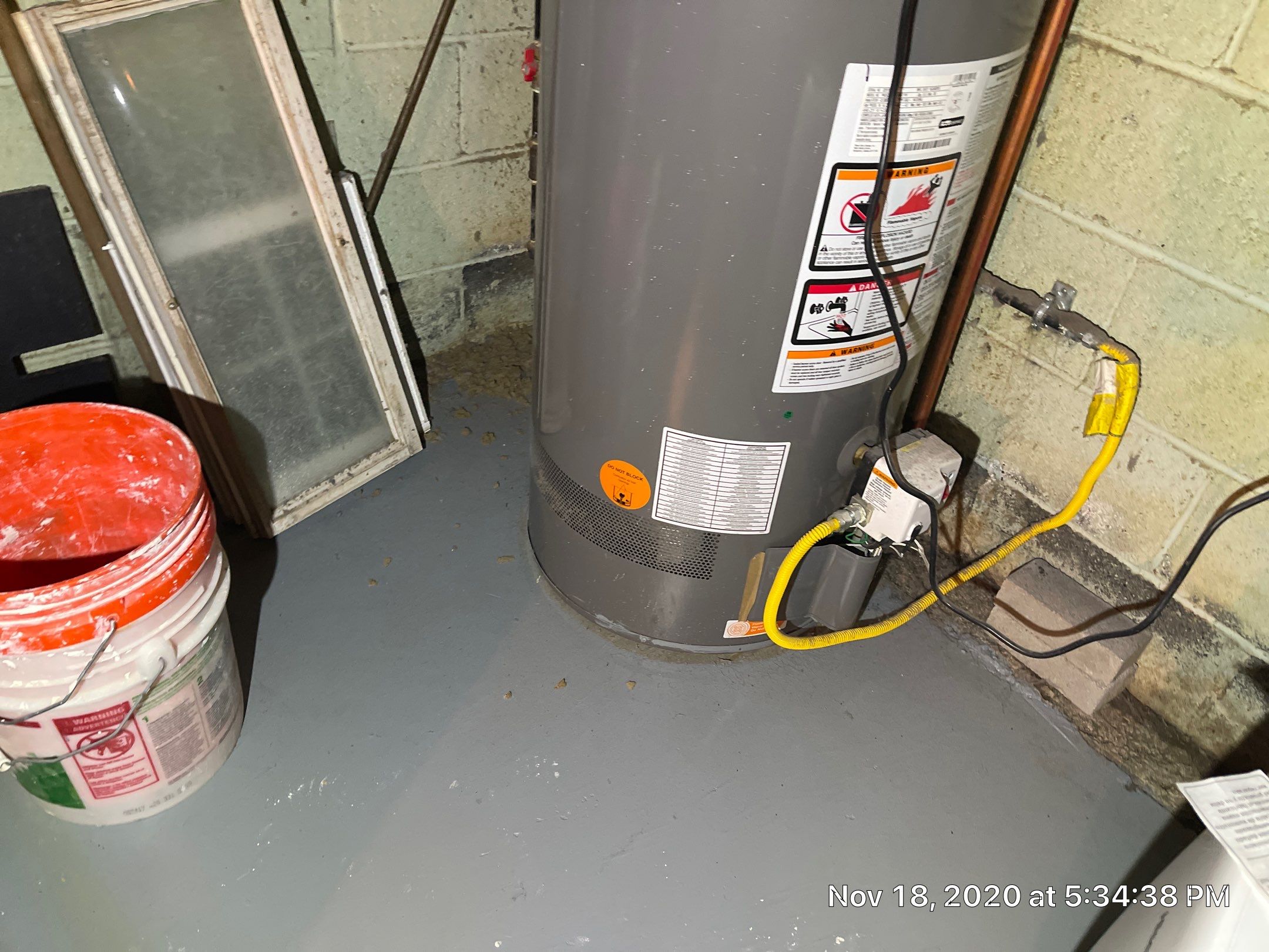 Interior French Drain Job in Cranford, NJ by Pure Service Pro, LLC 
