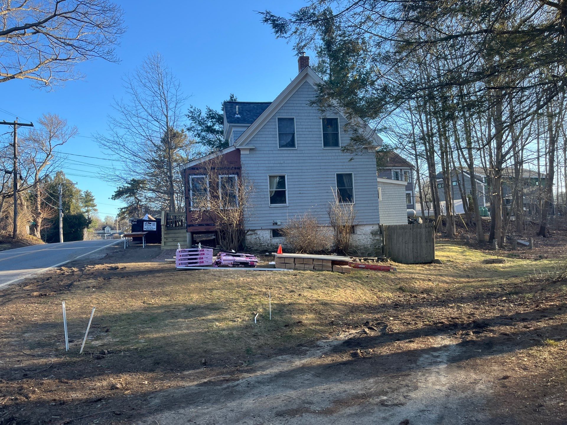 Three Season Build W/New Roof in New Castle, NH by Tall pine roofing