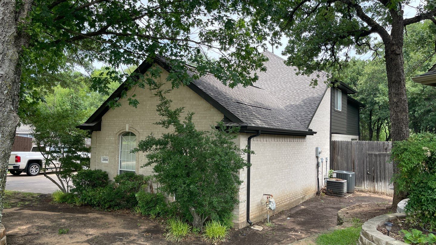 Full Exterior Remodel (Roofing, painting, Gutters) & Interior Damage Repair & Painting by First United Roofing & Construction