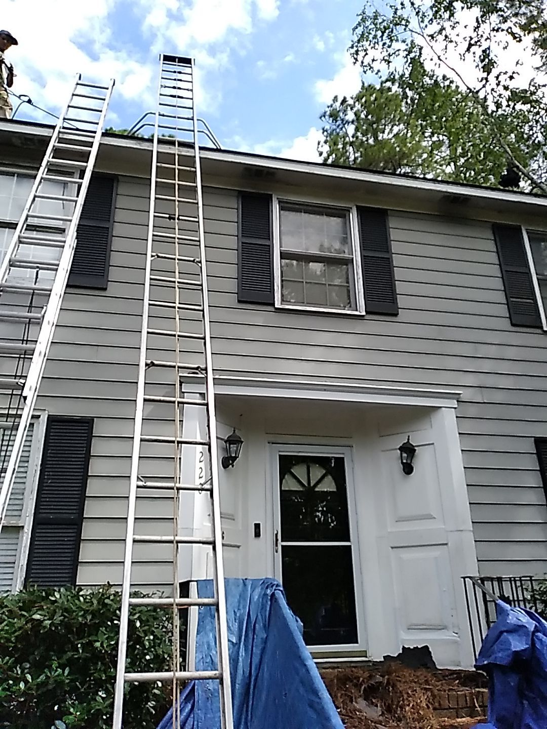 Residential Roofing and Porch Rebuild using Owens Corning Duration Shingles by Indigo State Roofing