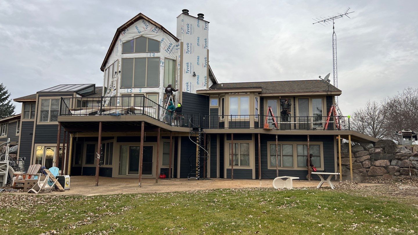 Siding Installation using LP Smart Siding by Stendahl Services