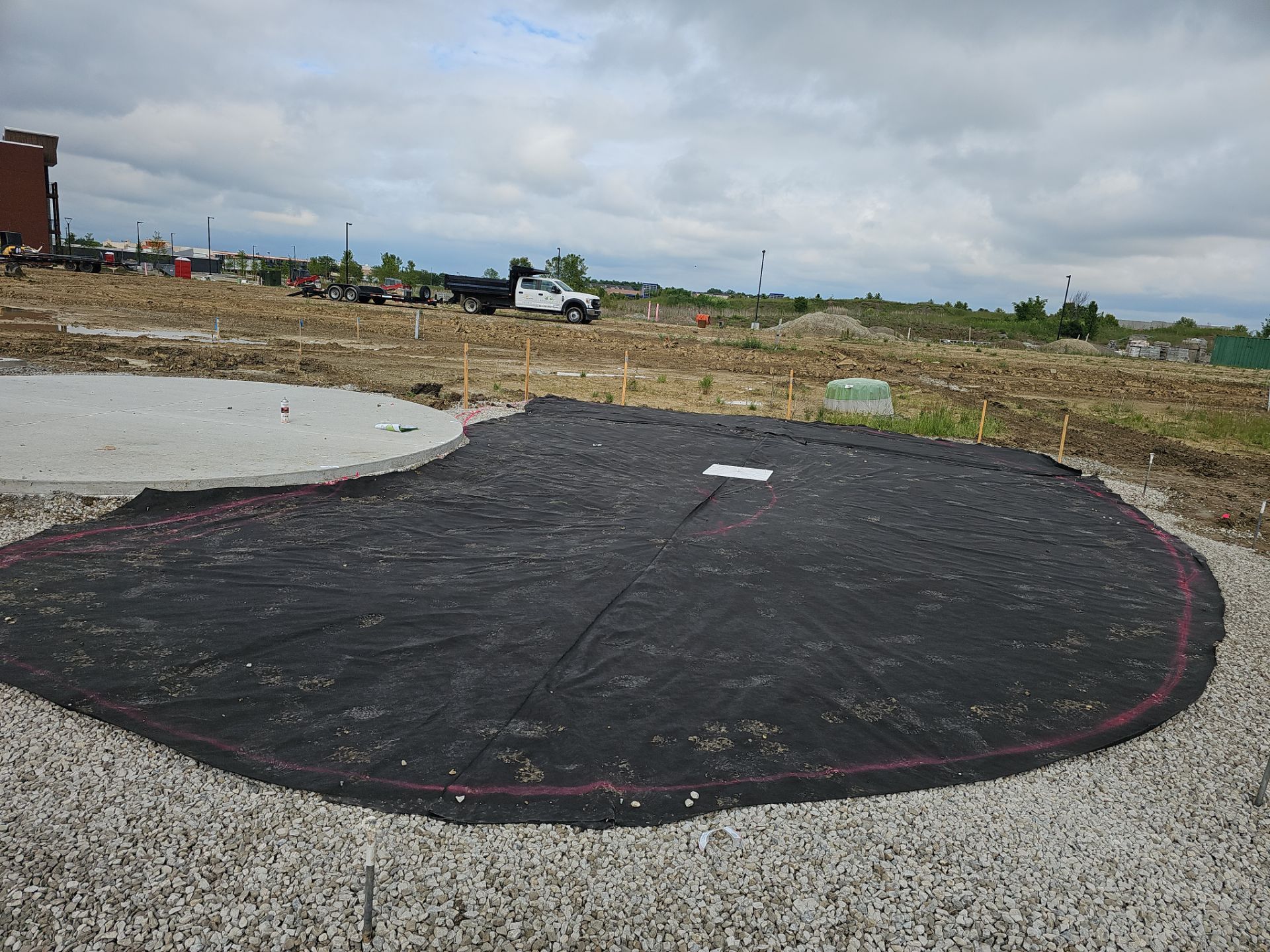 Custom Putting Green and Pet Parks @ Union Station Apartments in Marysville, Ohio by Southwest Greens Midwest