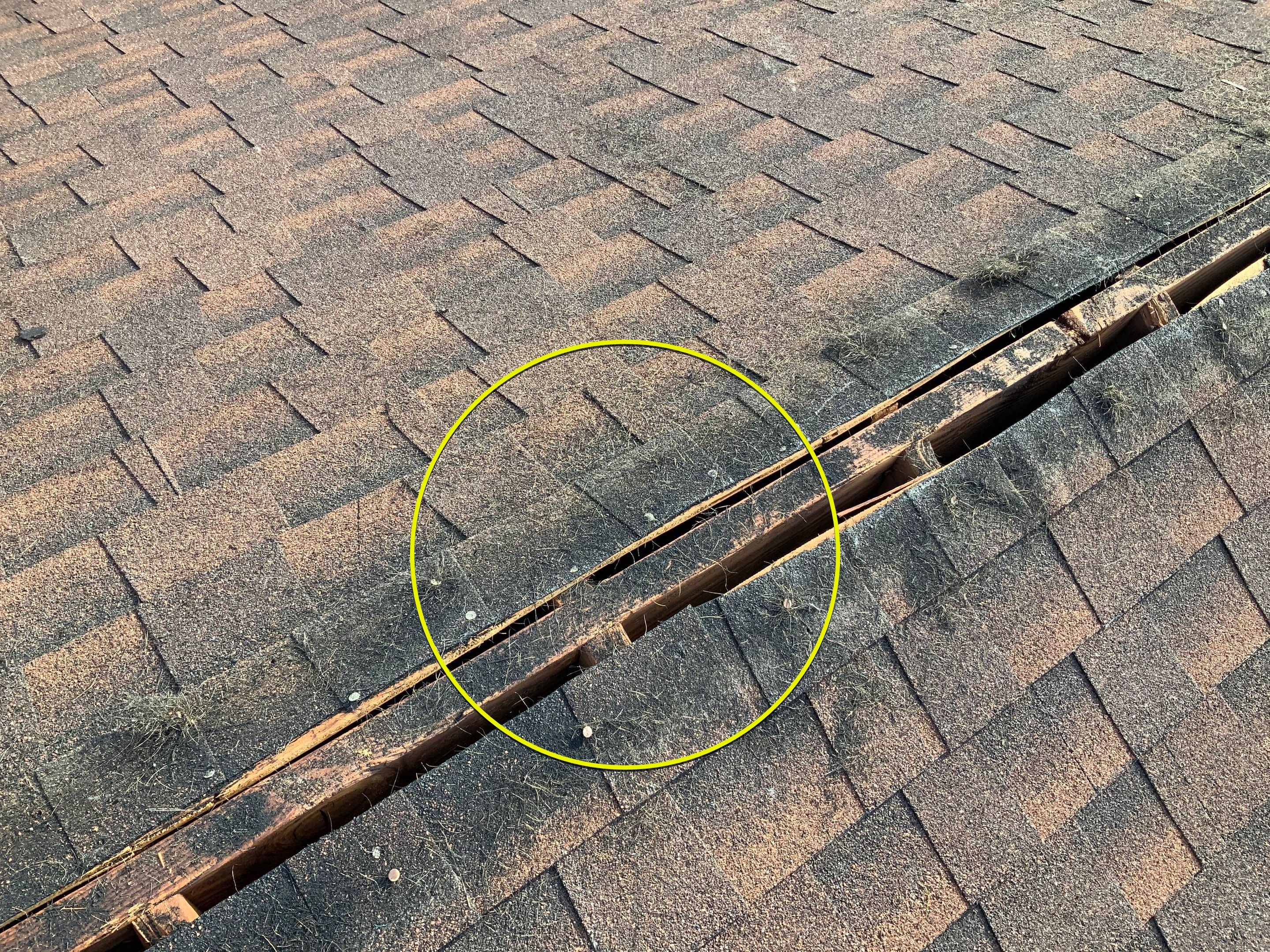 Residential Roofing Repair using Ridge Vent  by Alpha Design Services