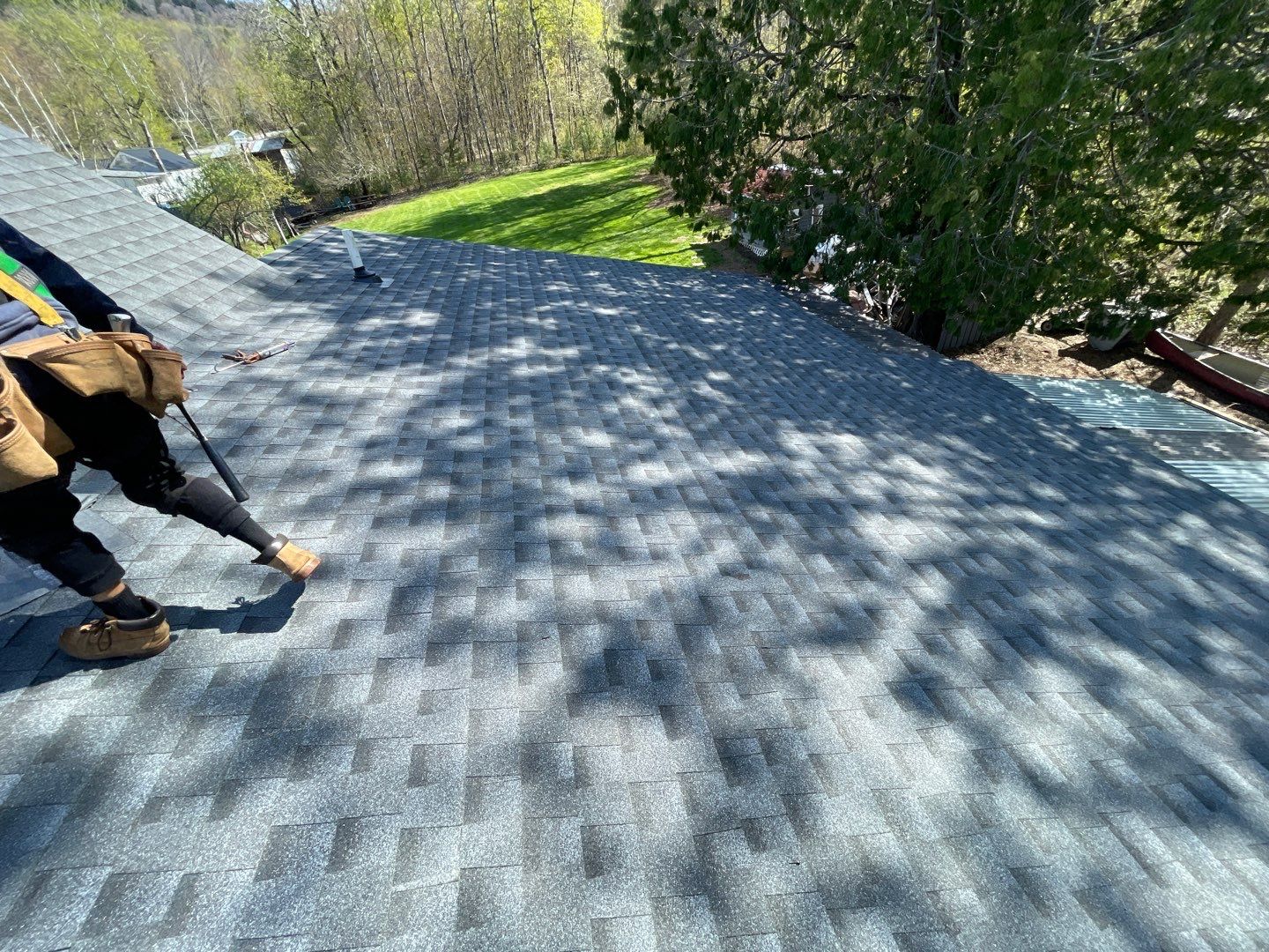 Residential Roofing Installation using GAF Timberline HDZ by Sensible Home Solutions