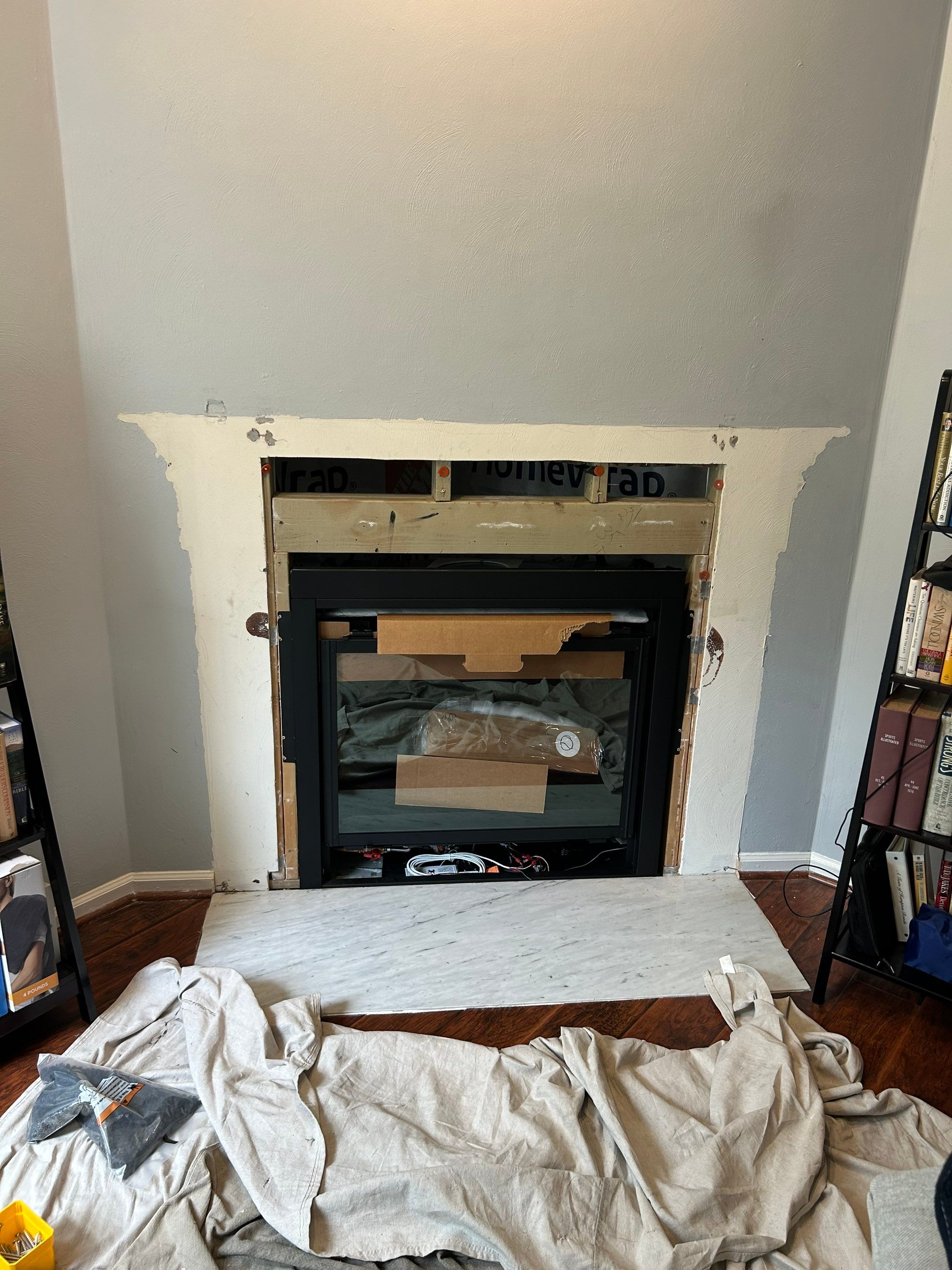 Majestic Quartz - Modern Direct Vent Fireplace Installed by Premier Chimney and Roofing