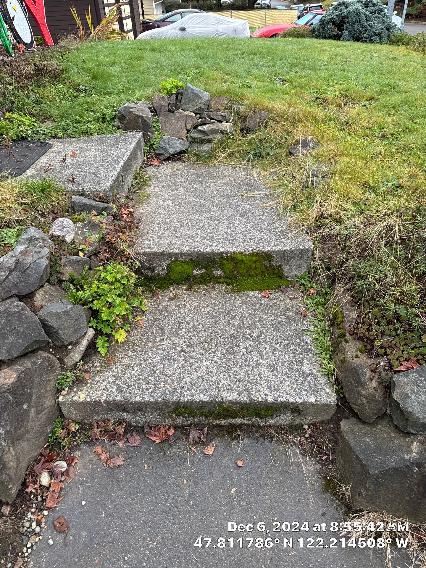 Concrete Front Stair Repair | Bothell  by Jireh Asphalt & Concrete Inc 