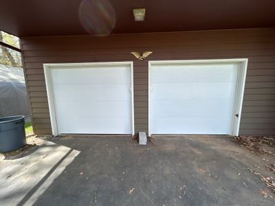 Double Garage Door Replacement