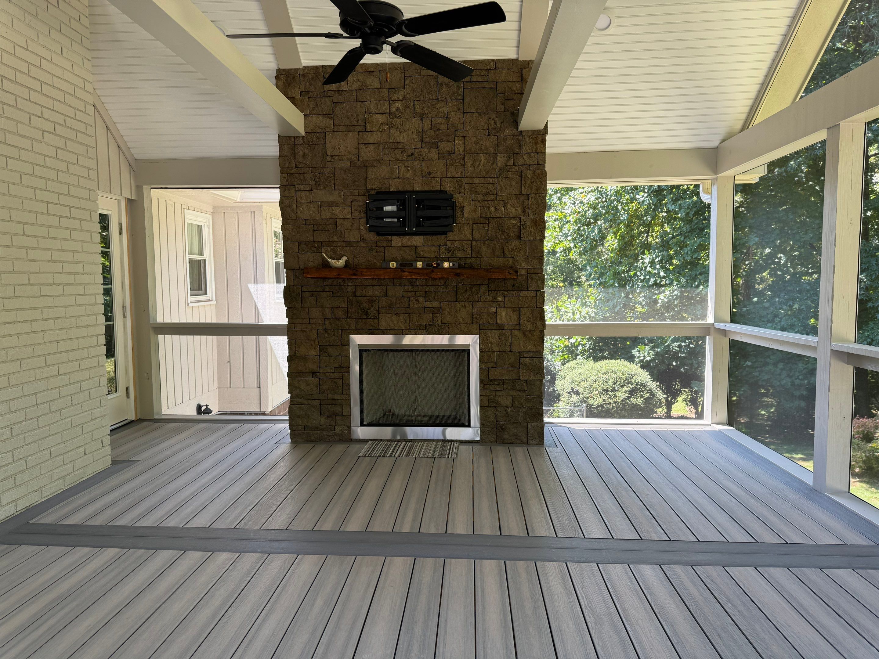 Burntleaf - Screen Porch by Pillar and Pine