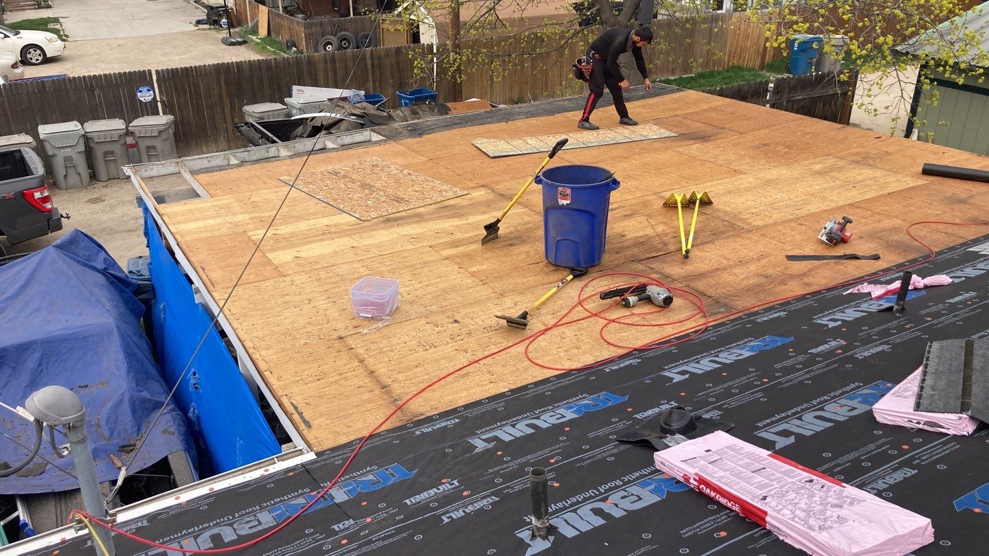 Low Pitch Residential Roofing Installation for damaged roof in Nampa by ID Roofing LLC