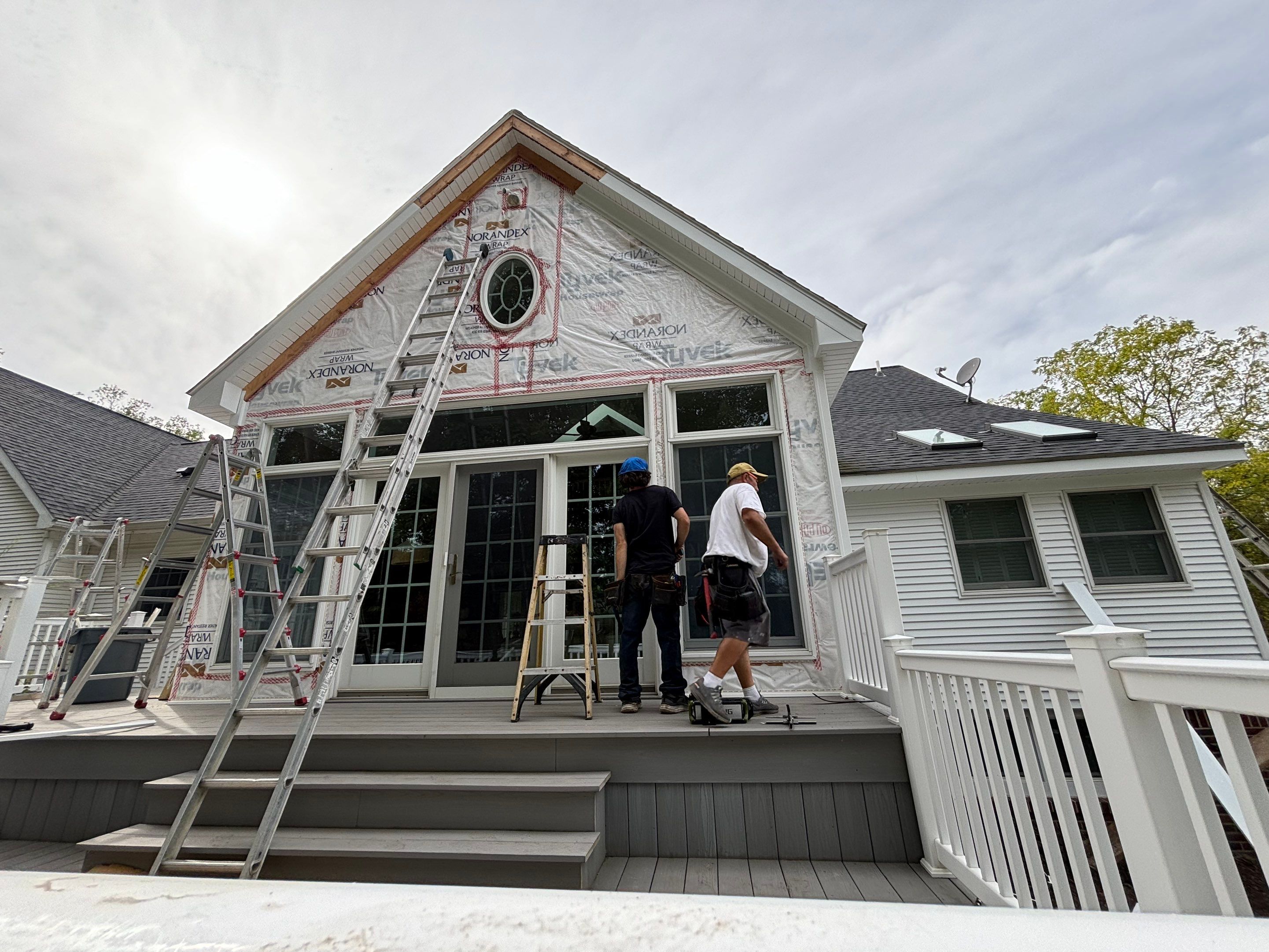 Siding Replacement using Certainteed Restoration Classic T3 Clapboard by 180 Contractors