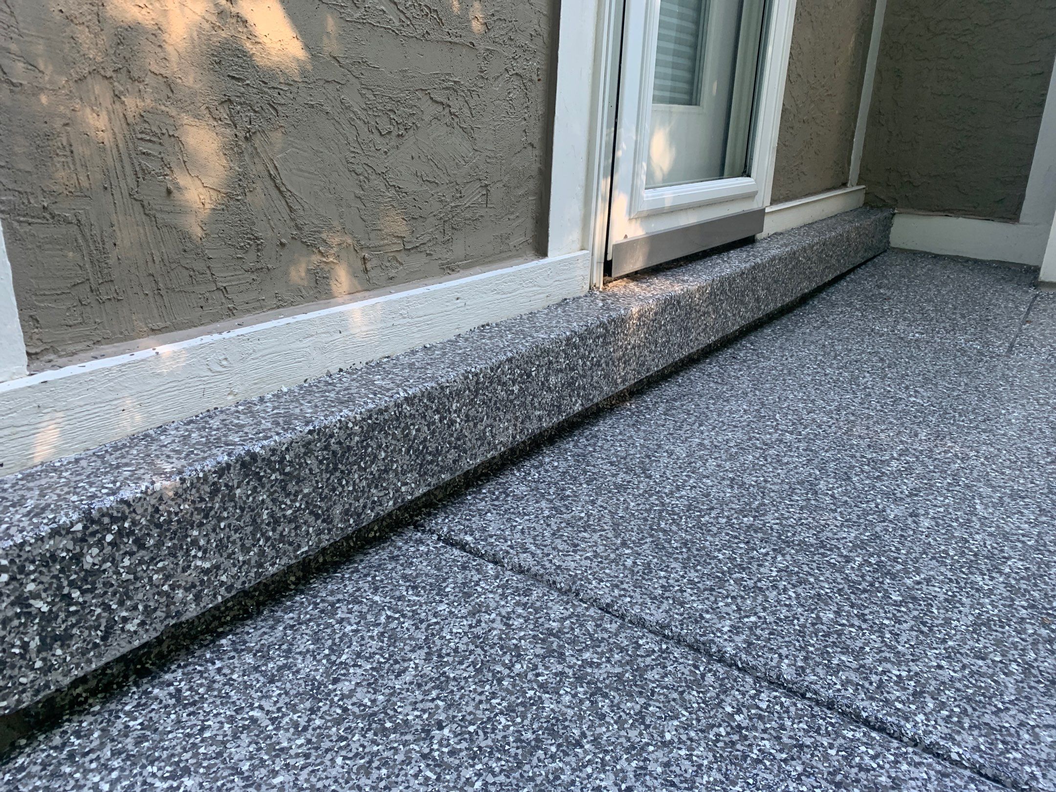 Patio using Domino  by Select Painting, Coatings & Garage Cabinets