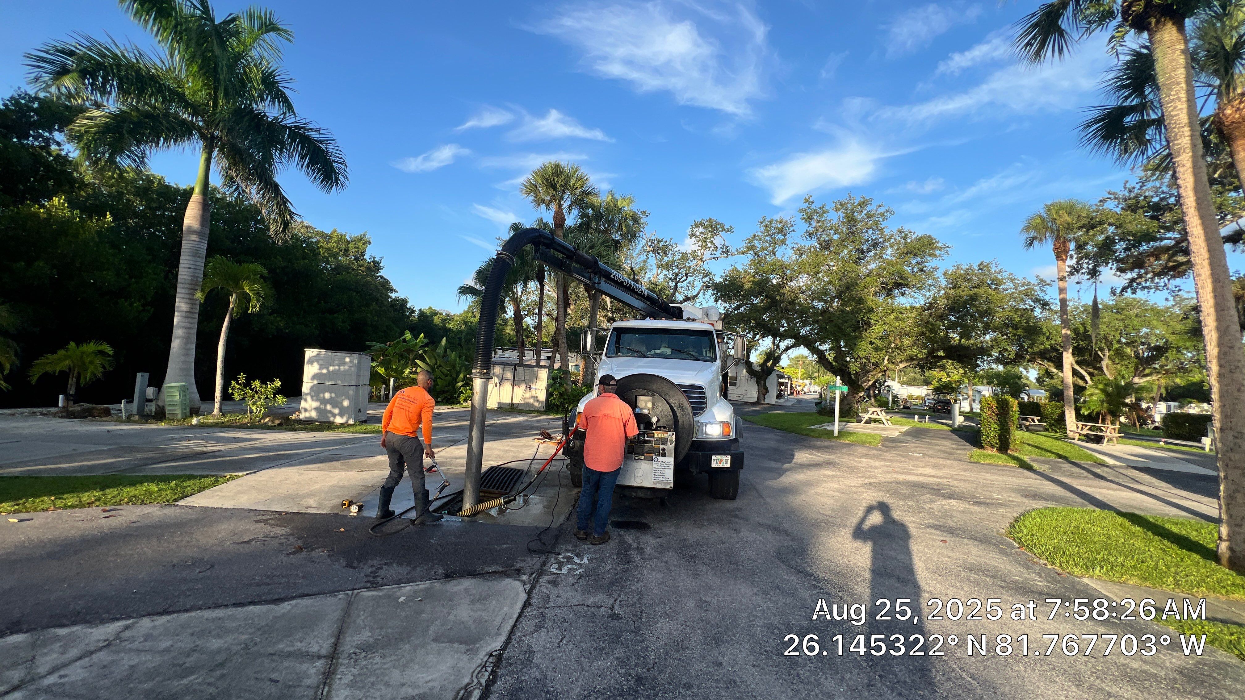 Naples RV Resort Stormwater System Maintenance  by Don Mar, Inc. Storm Water Solutions