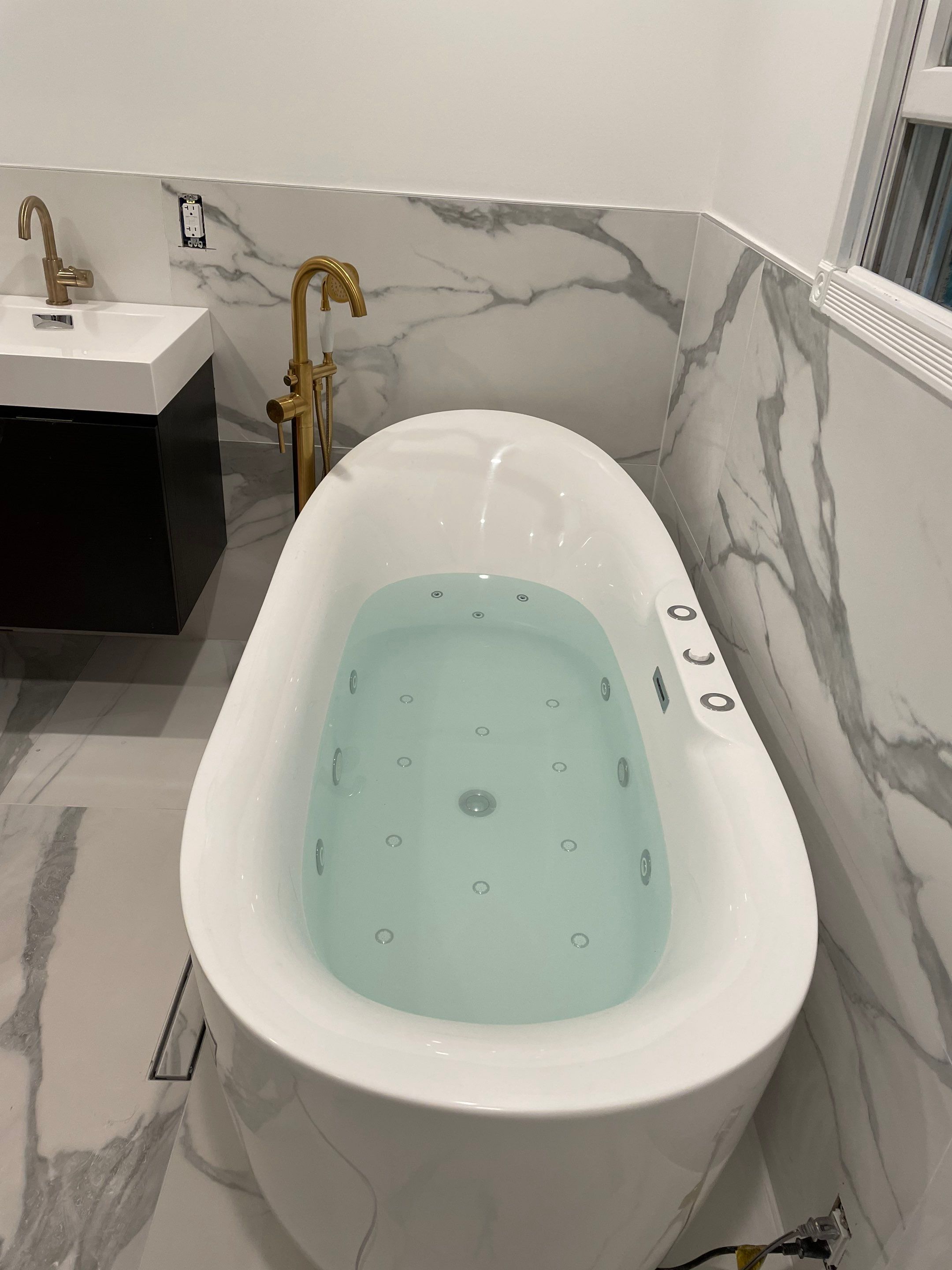 Bathroom Remodel using Tile by Home Concepts Construction