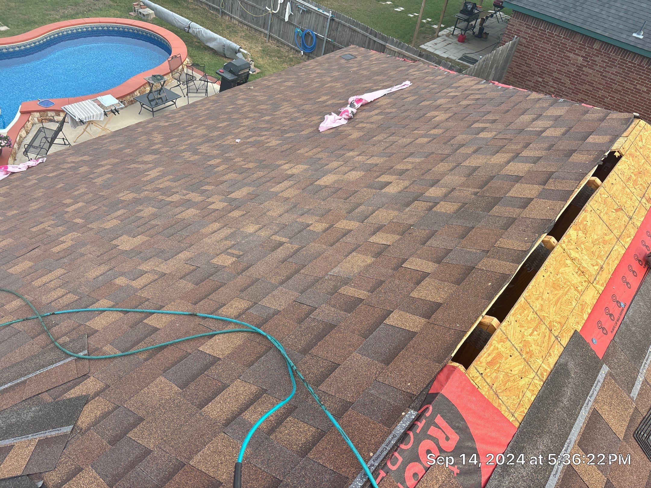 USAA Approved Reroof Project by Berry Good Roofing 