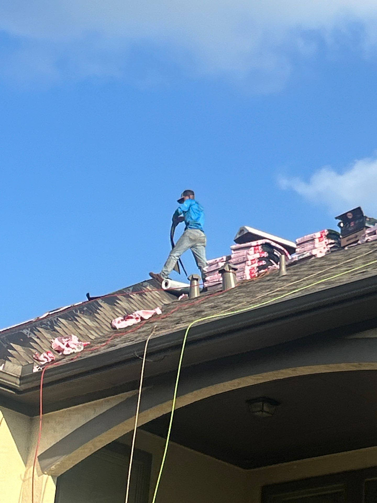Residential Roofing Repair using Owen's Corning Duration (Lifetime) Shingles by Roof Repair Company