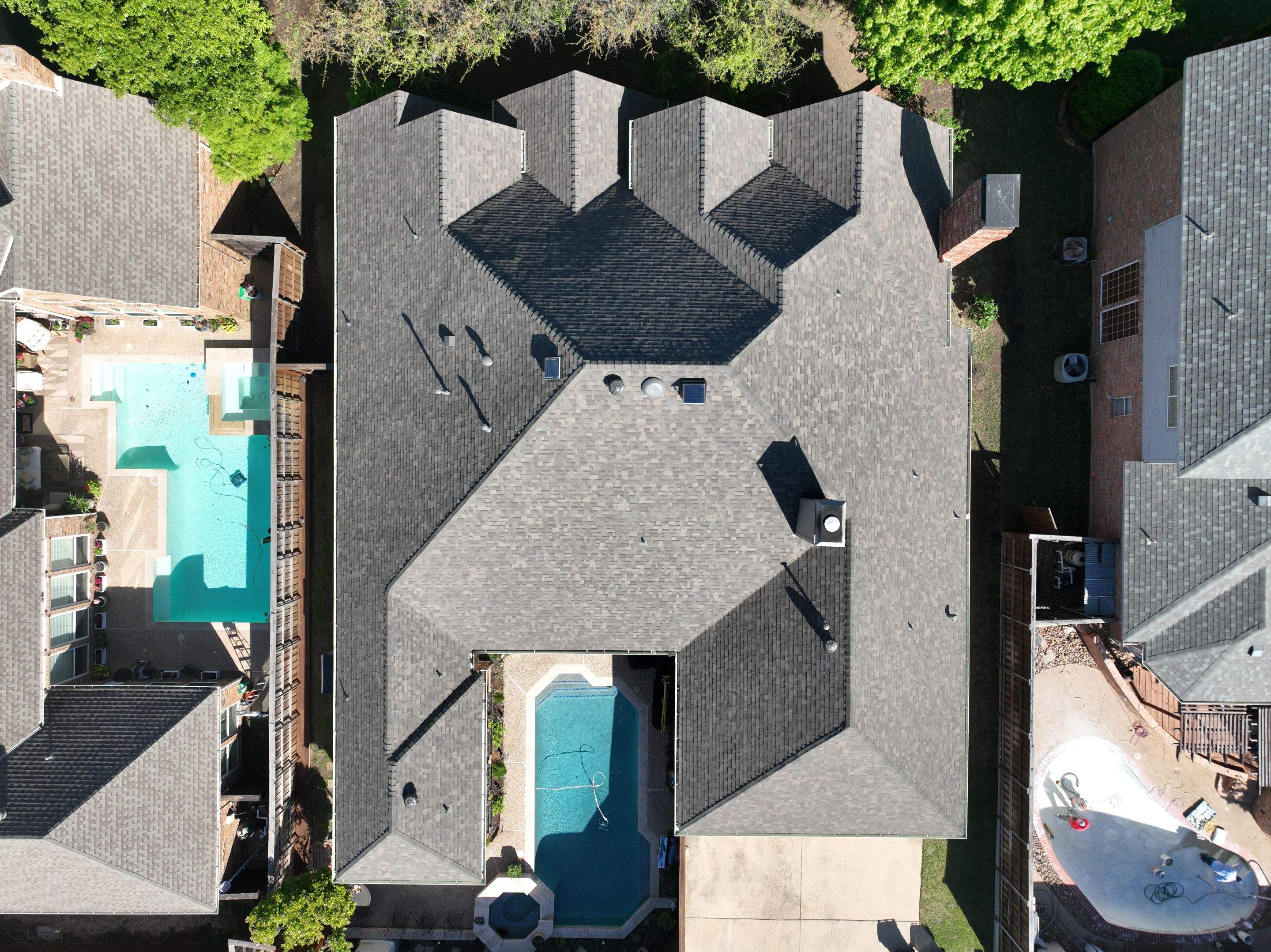 Residential Roofing Installation using Malarkey Vista Weathered Wood Plus by OneSource Roofing and Restoration