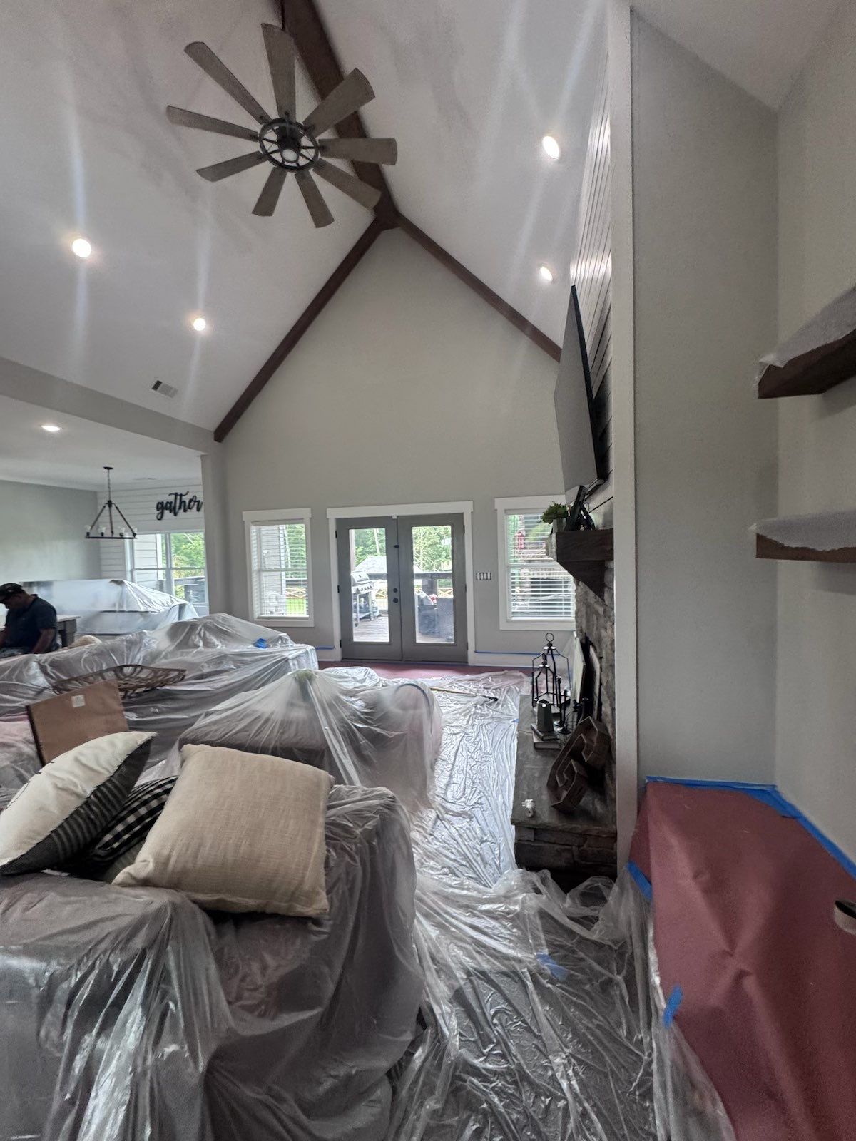 Mansfield Interior Transformation by PGP Surface Solutions, LLC