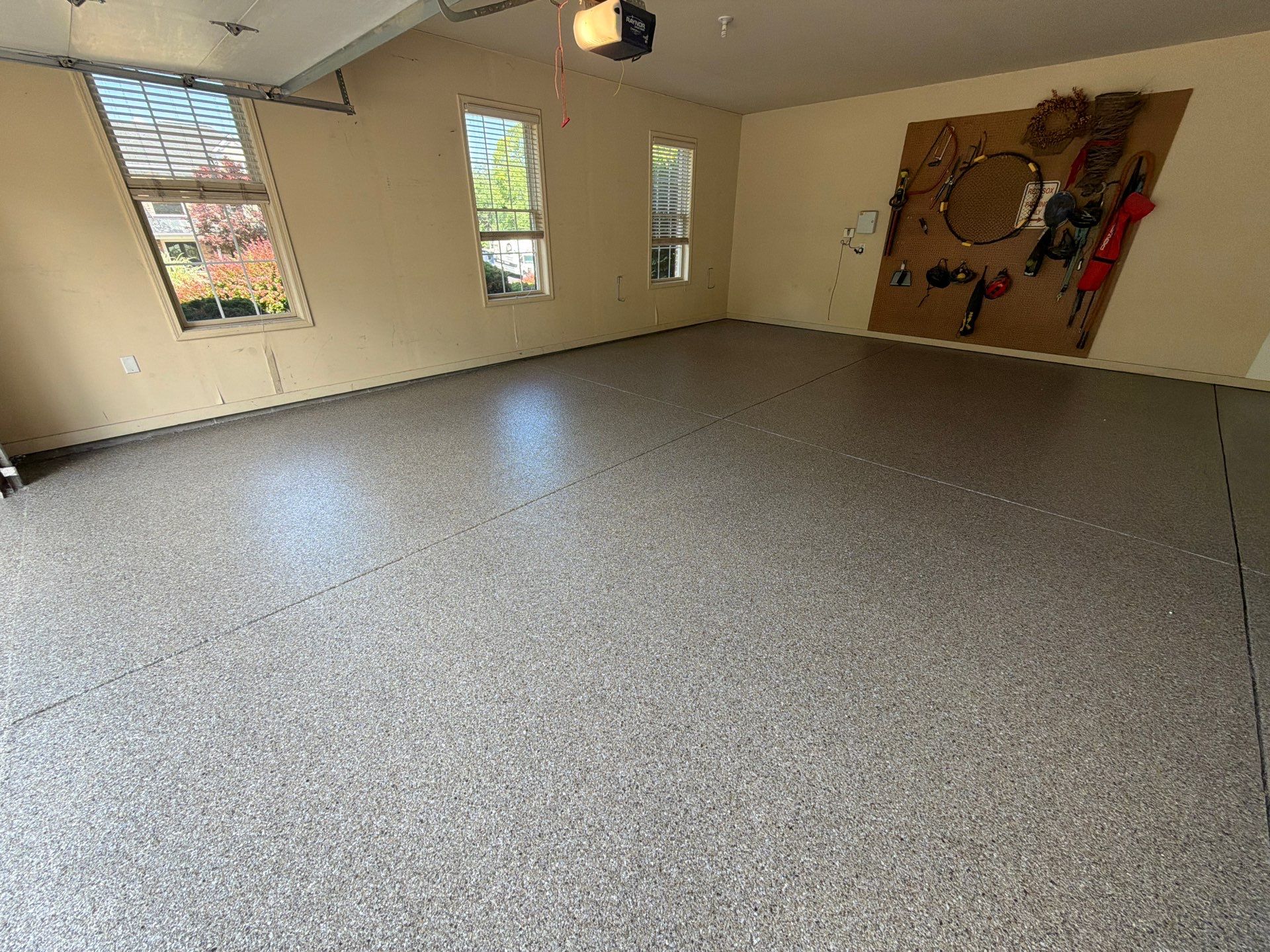 Vintage Shalestone Garage Coating by NG Masonry & Construction LLC