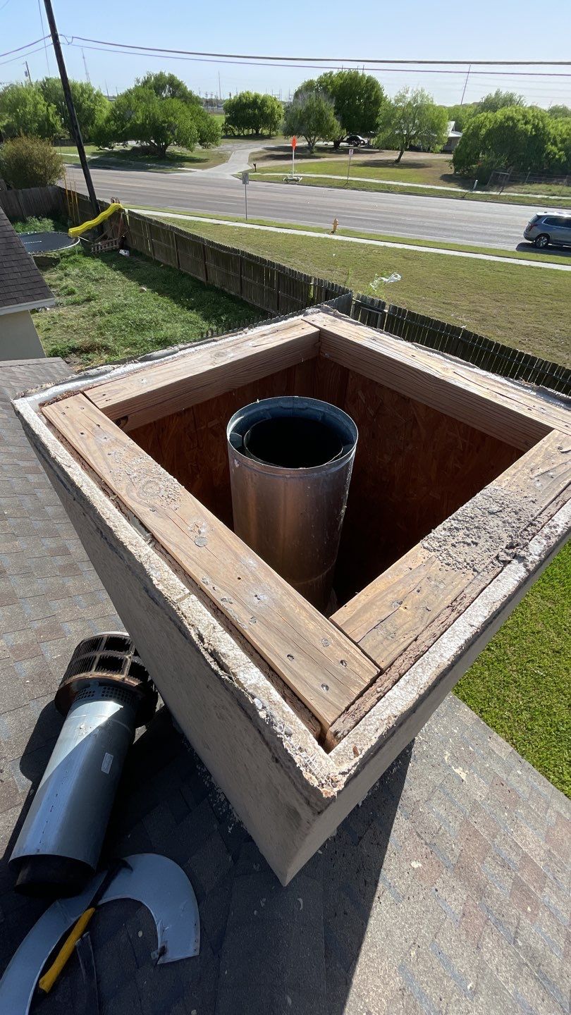 Chimney Cap Replacement by Lighthouse Roofing
