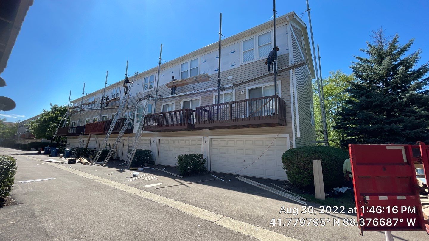 Court Yards of Orchard Valley Building 2411 by Affordable Roofing of America Inc.